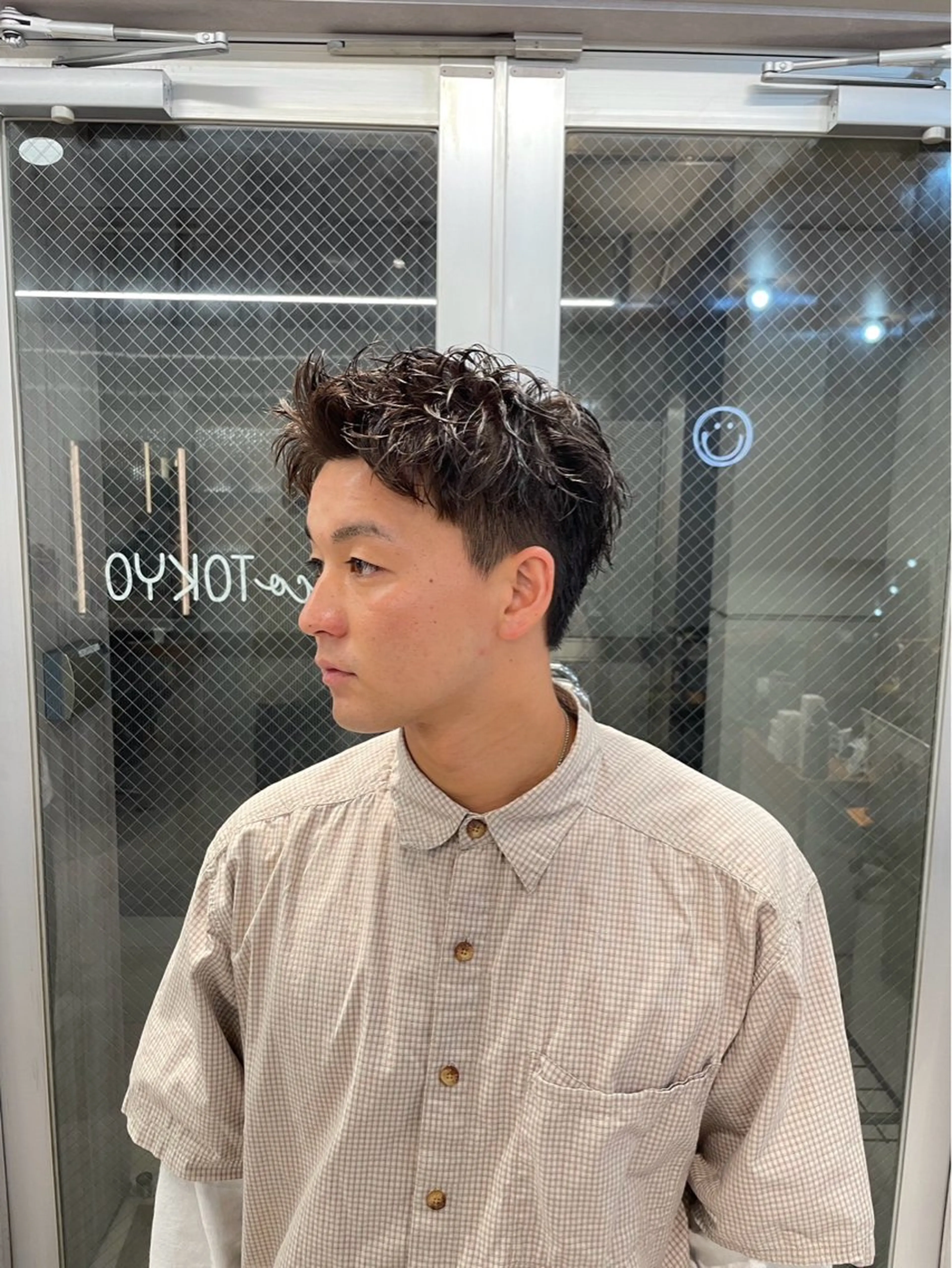 メンズ 横浜/ショート/ レイヤーカットのヘアスタイル