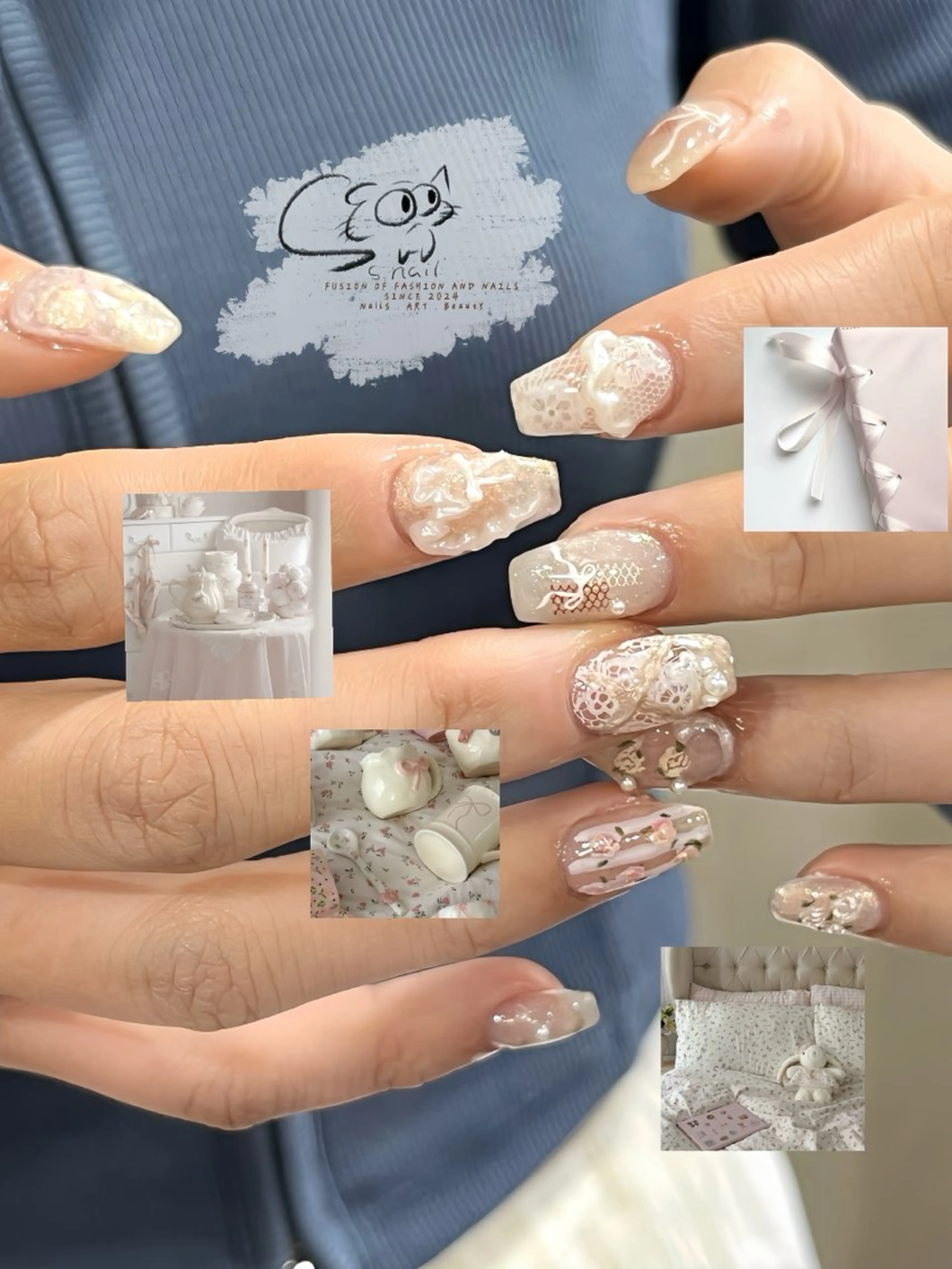 ネイル アートネイル チークネイル フレンチネイル グラデーション マグネットネイル ハンドネイル S.nail所属・S.nail _のネイルデザイン