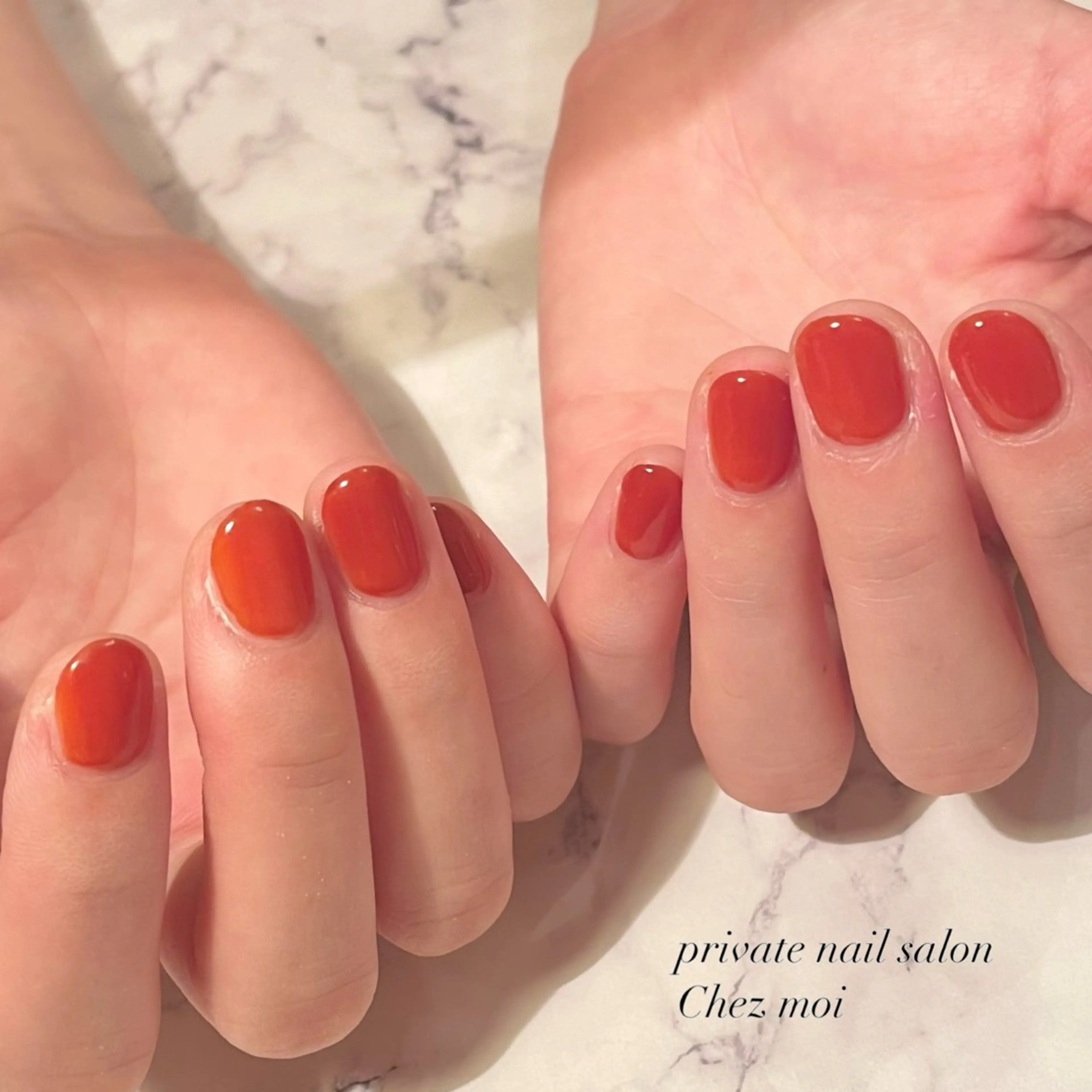 ネイル ワンカラーネイル KOMINE TOMOKOのネイルデザイン