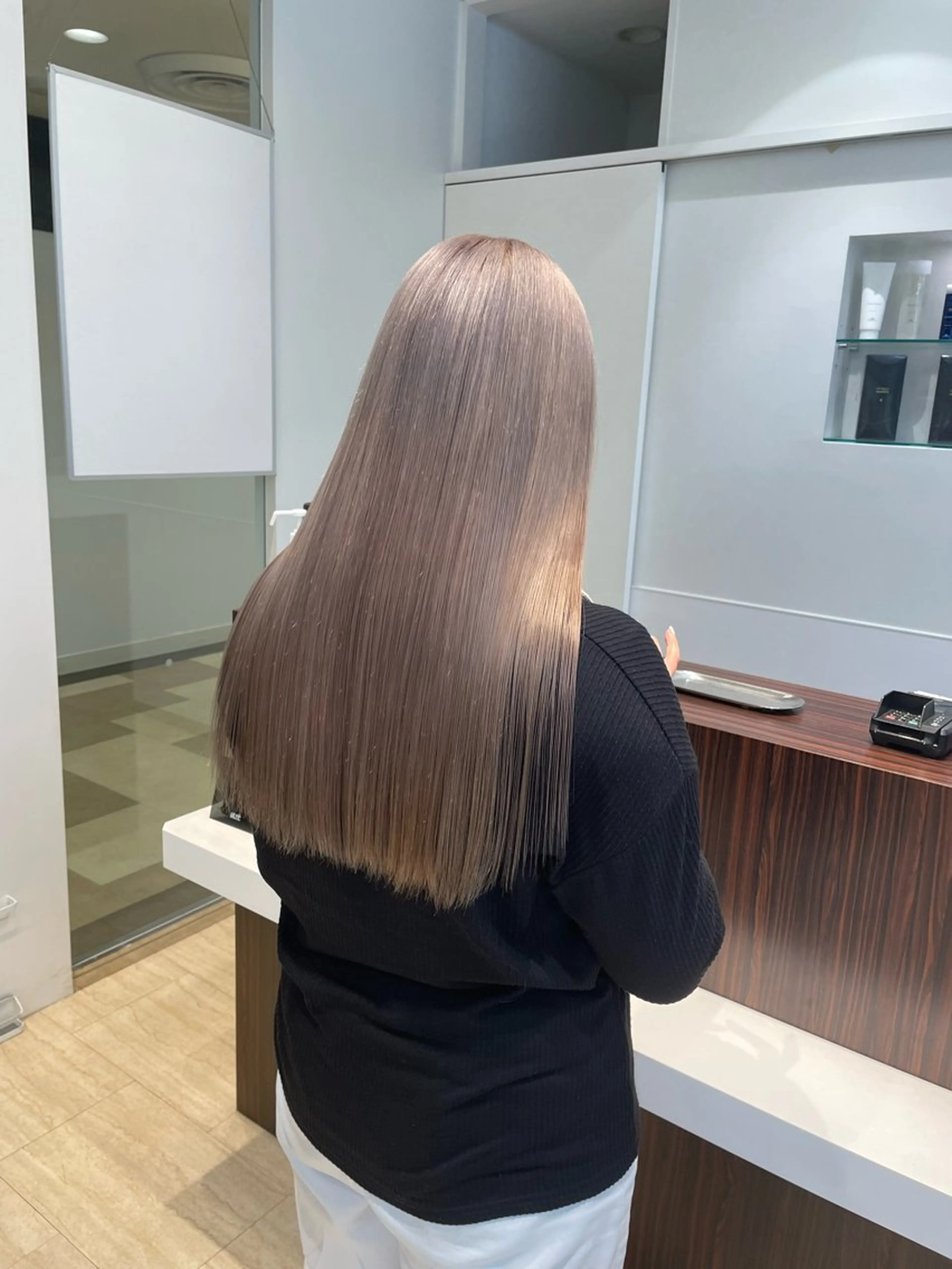 ブリーチありダブルカラーの写真