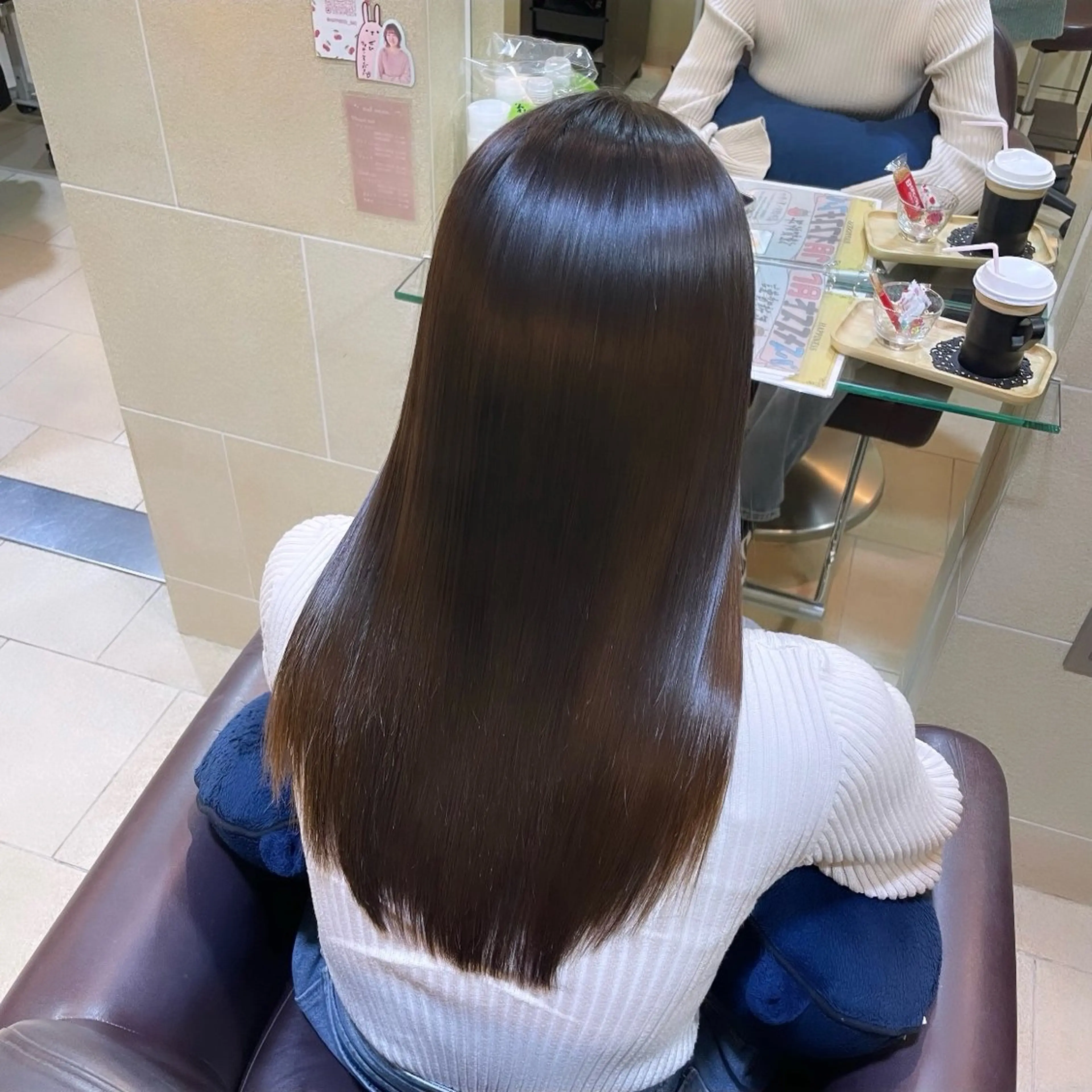 カラー 永井 若菜のヘアスタイル