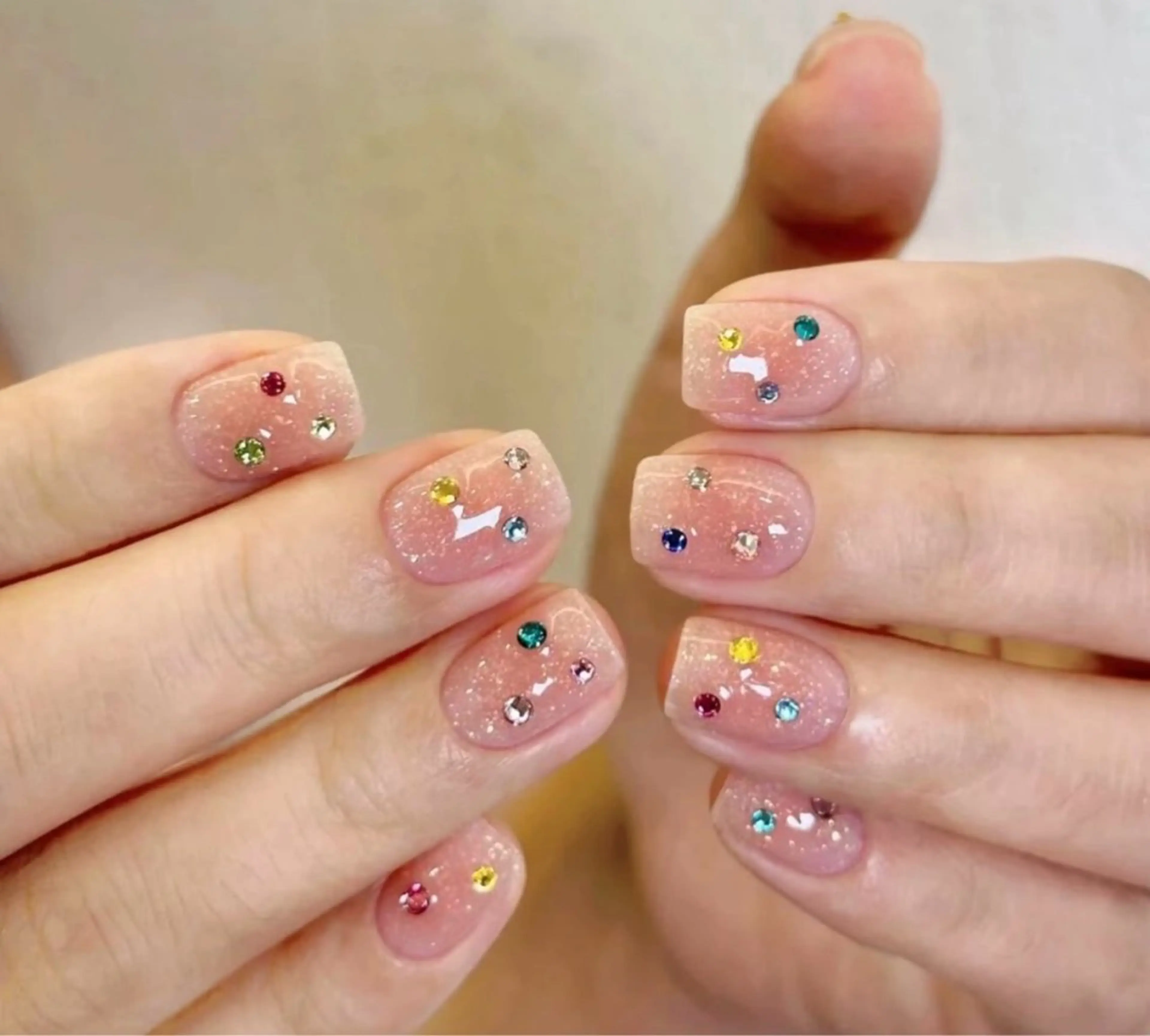 ネイル ✿は✿ぴ ✿ね✿す✿のネイルデザイン