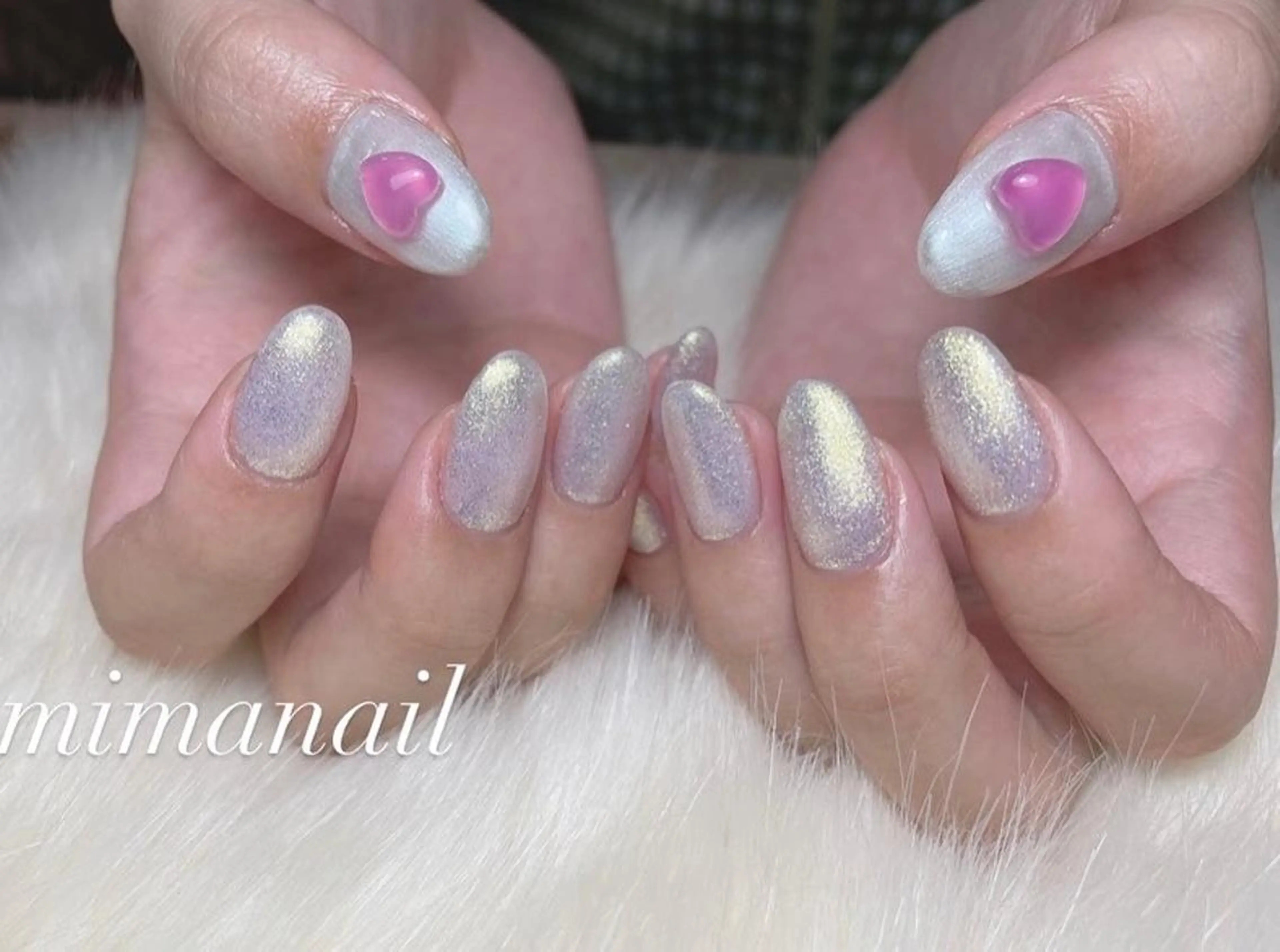 ネイル UVネイル ハンドネイル mima nailのネイルデザイン