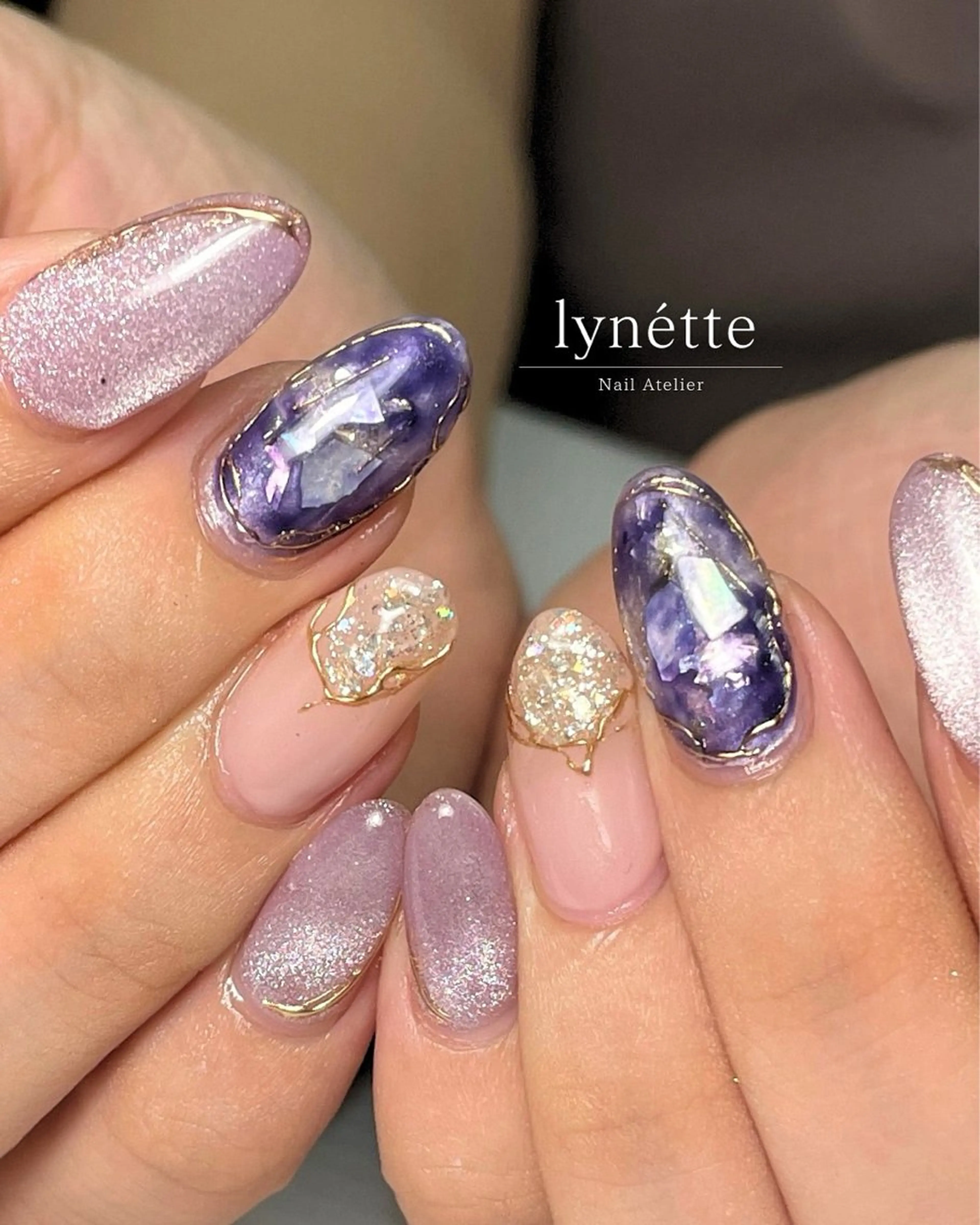 ネイル lynétte 那覇ネイルサロンのネイルデザイン