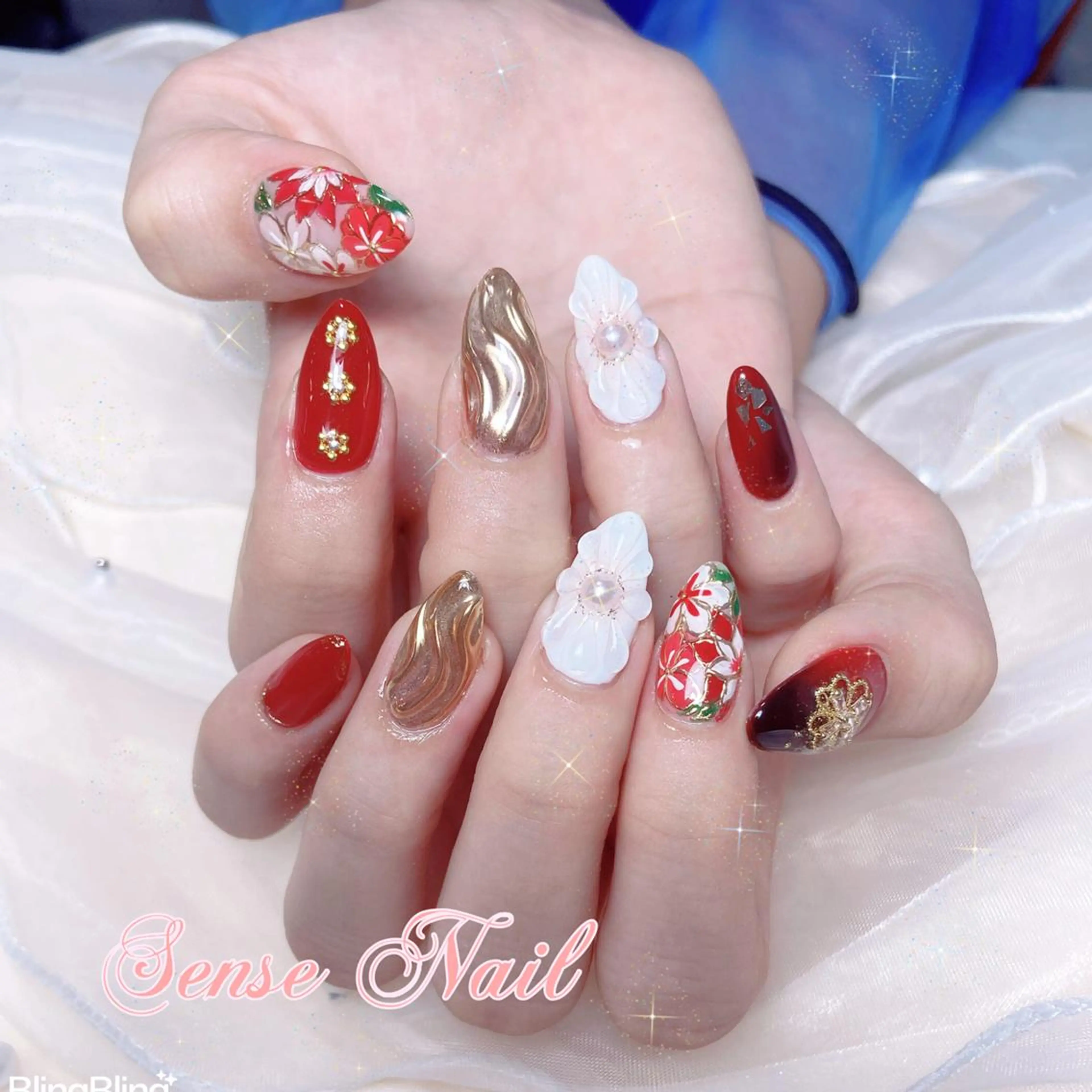 ネイル アートネイル ハンドネイル ハンドケア 🎀Sense Nail池袋店🎀のネイルデザイン