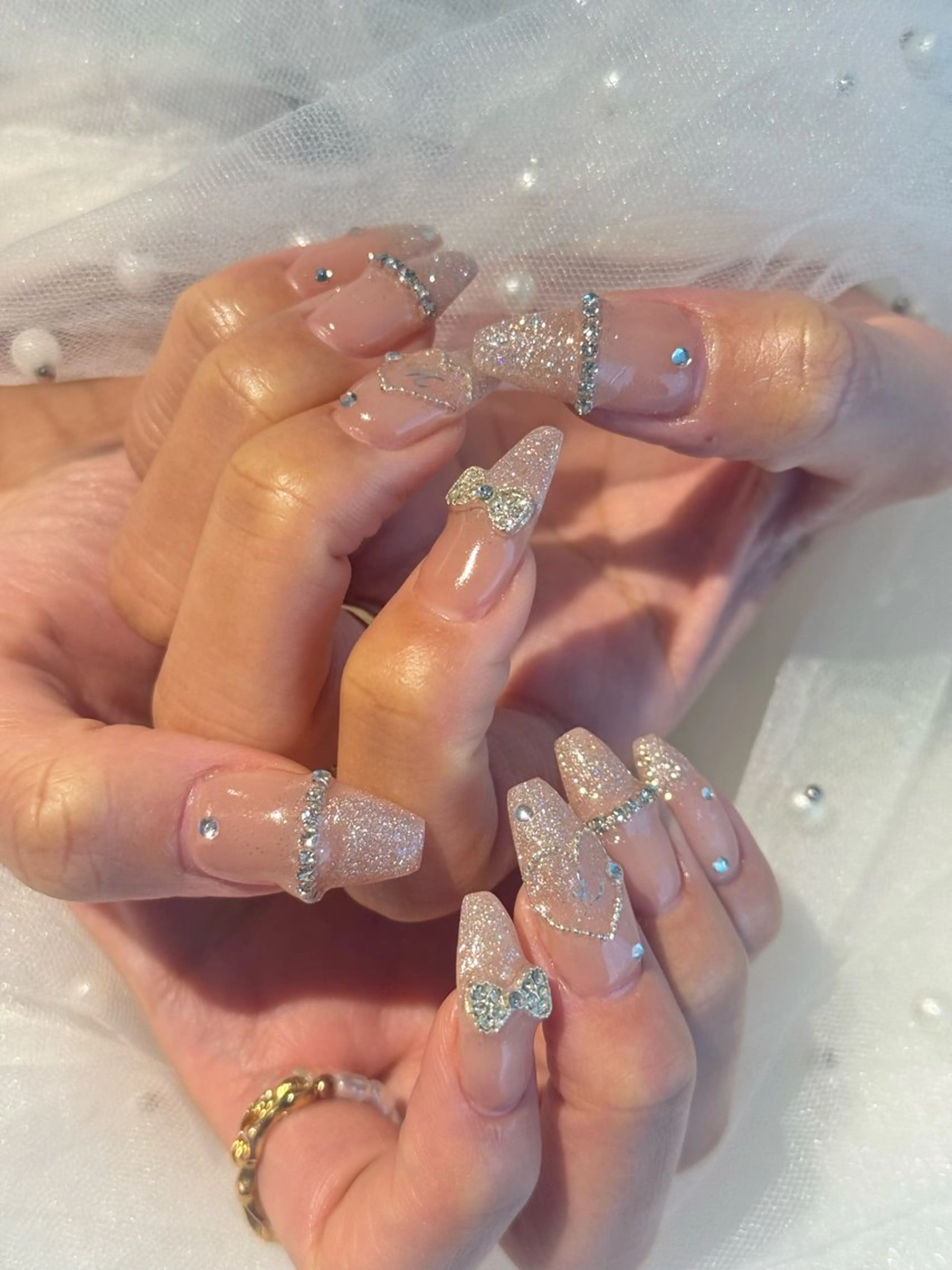 ロング nina beautyのネイルデザイン