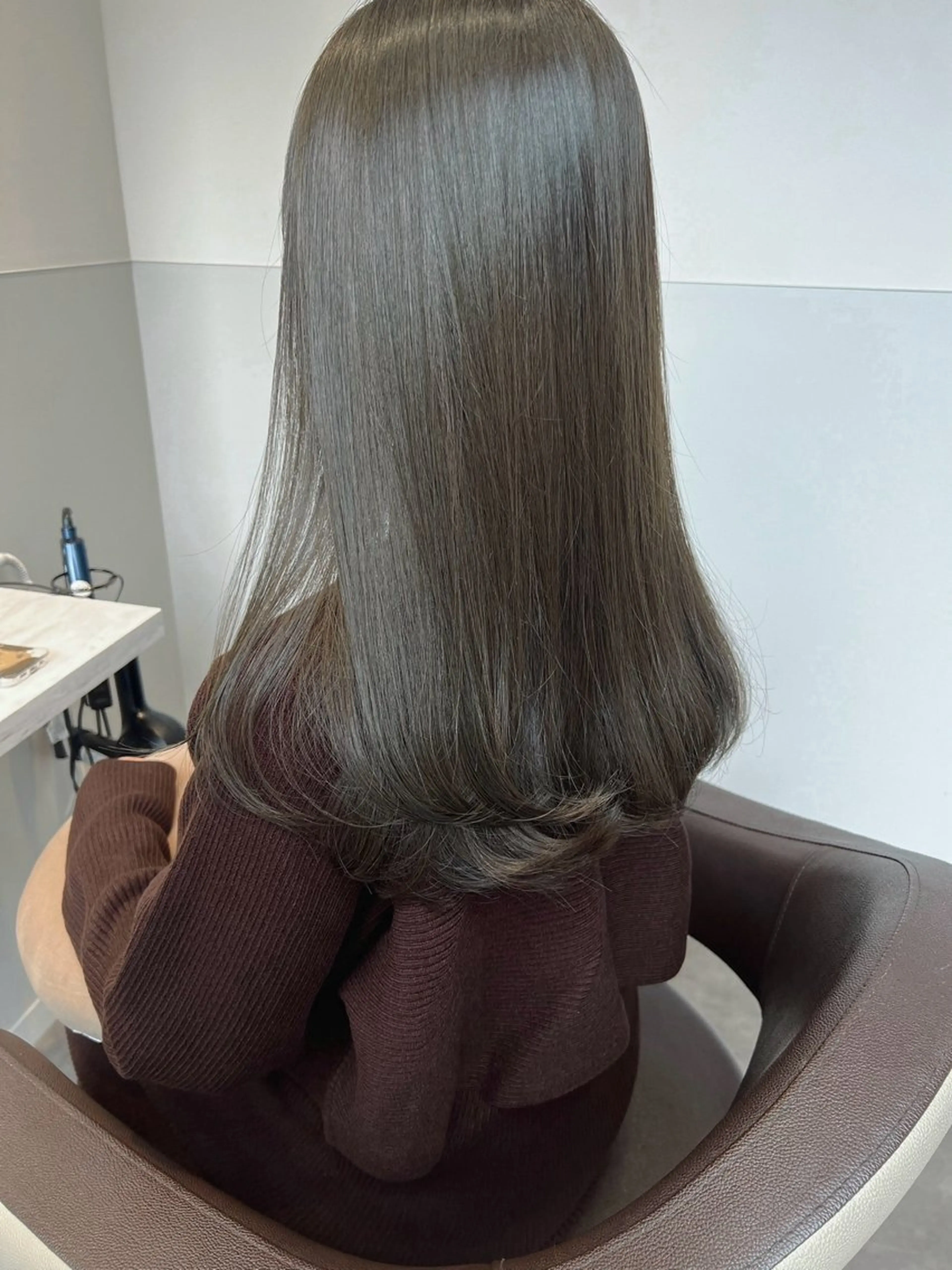セミロング 韓国モテhair🍑 momoのヘアスタイル