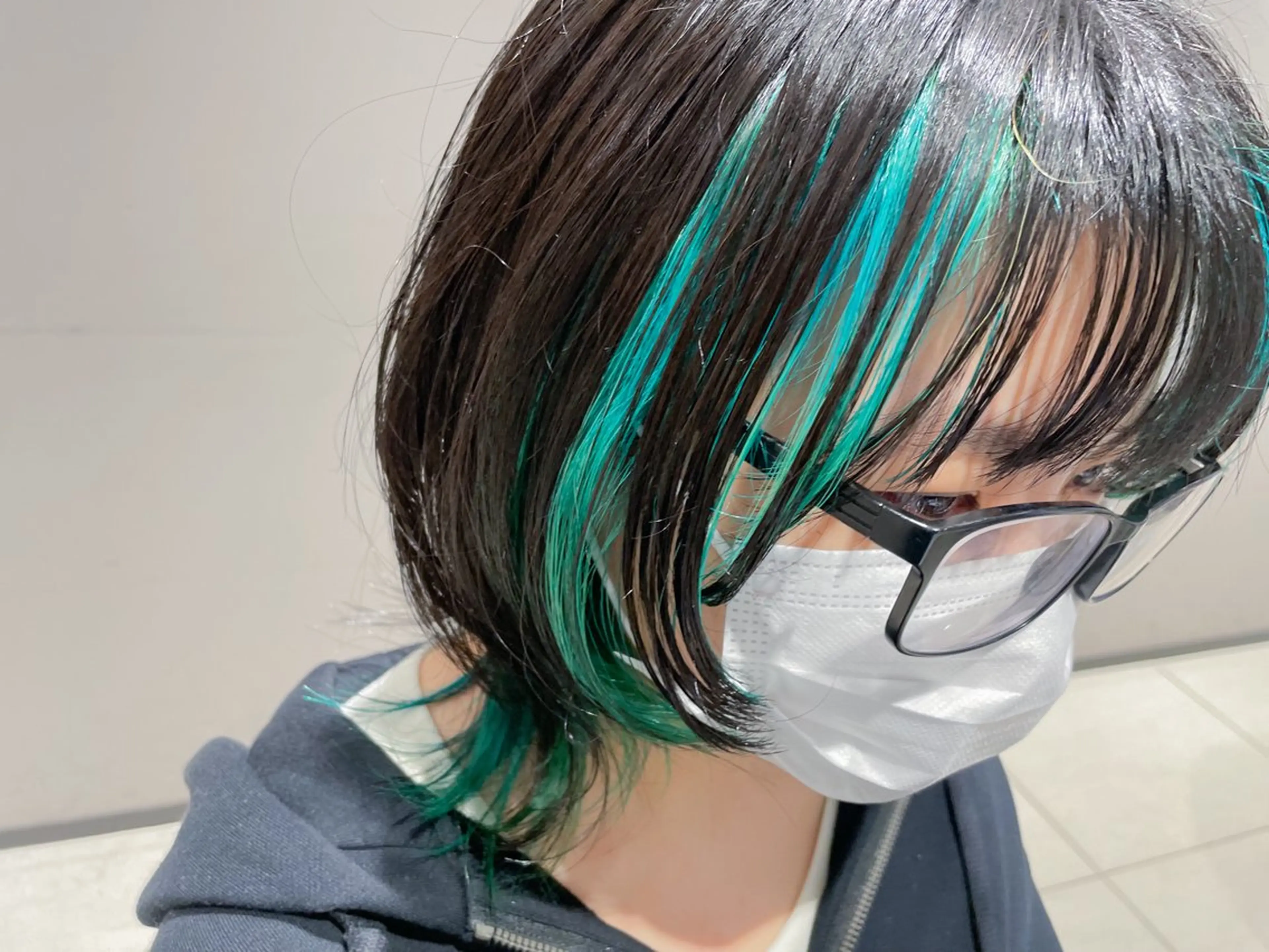 ミディアム カラー Ma ruのヘアスタイル