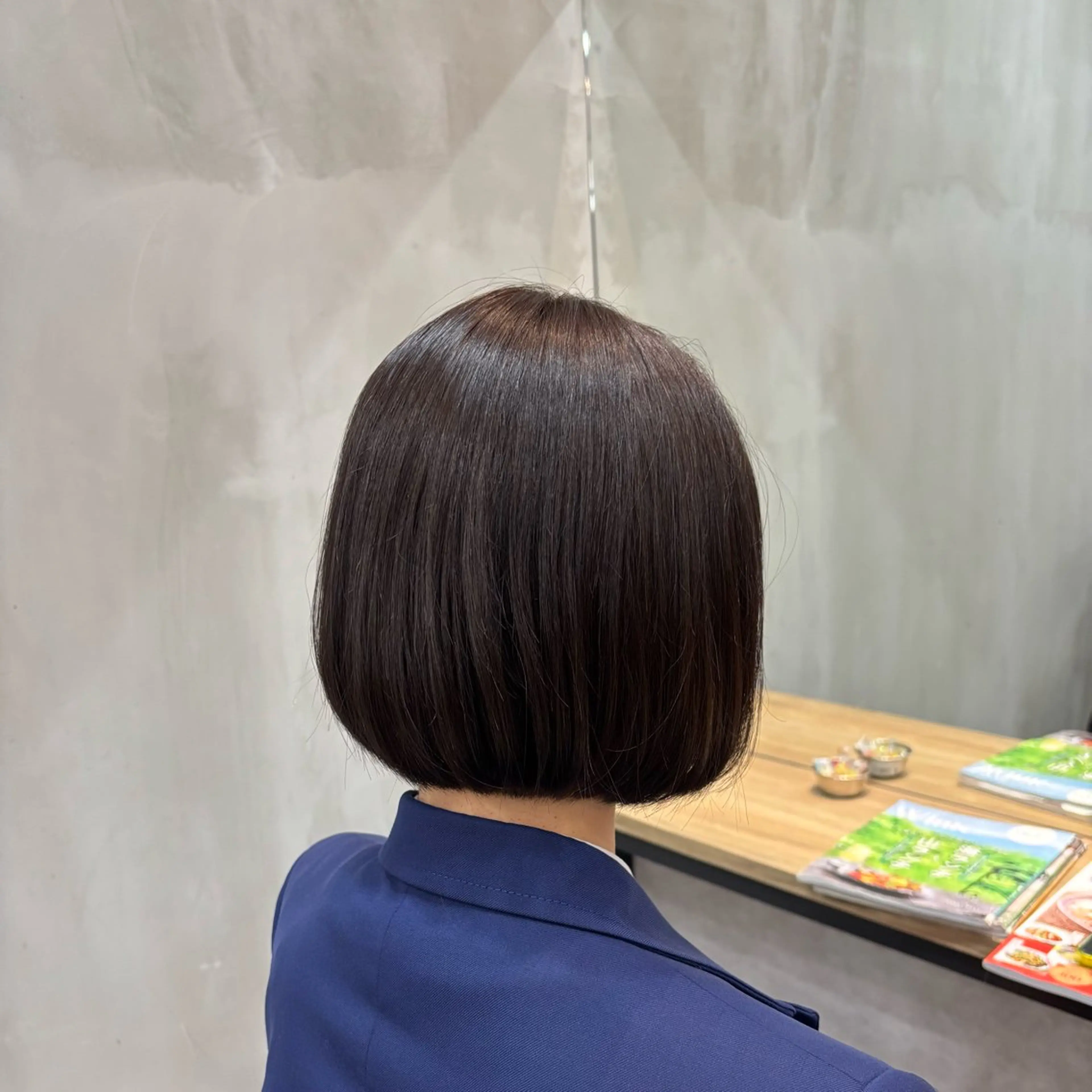 ショート ボブ カット 片平 帆香のヘアスタイル