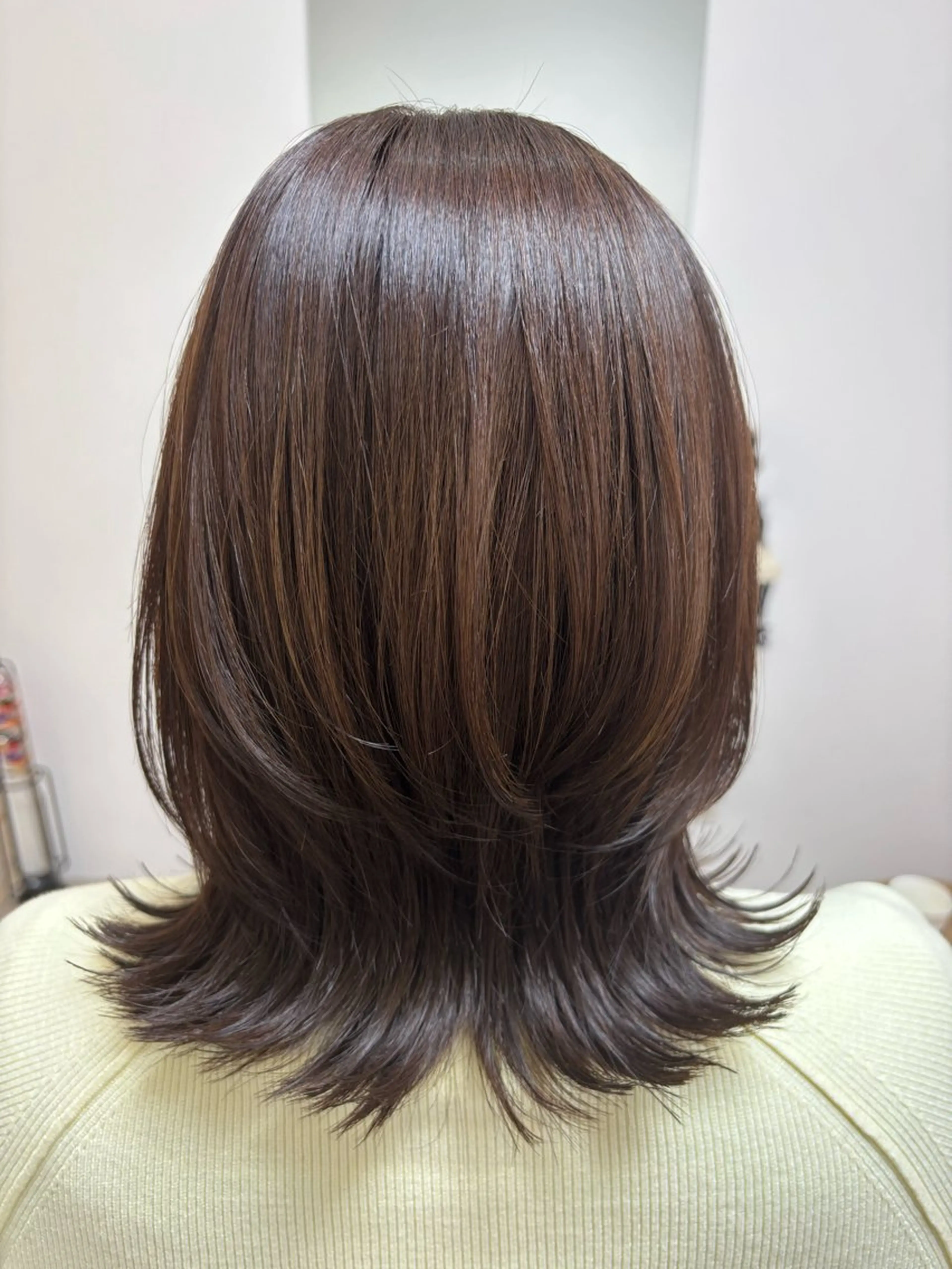 ミディアム カラー カット ヘアカラー トリートメント hair salon  Garance所属・akane/大和田 駅/ Garanceのヘアスタイル