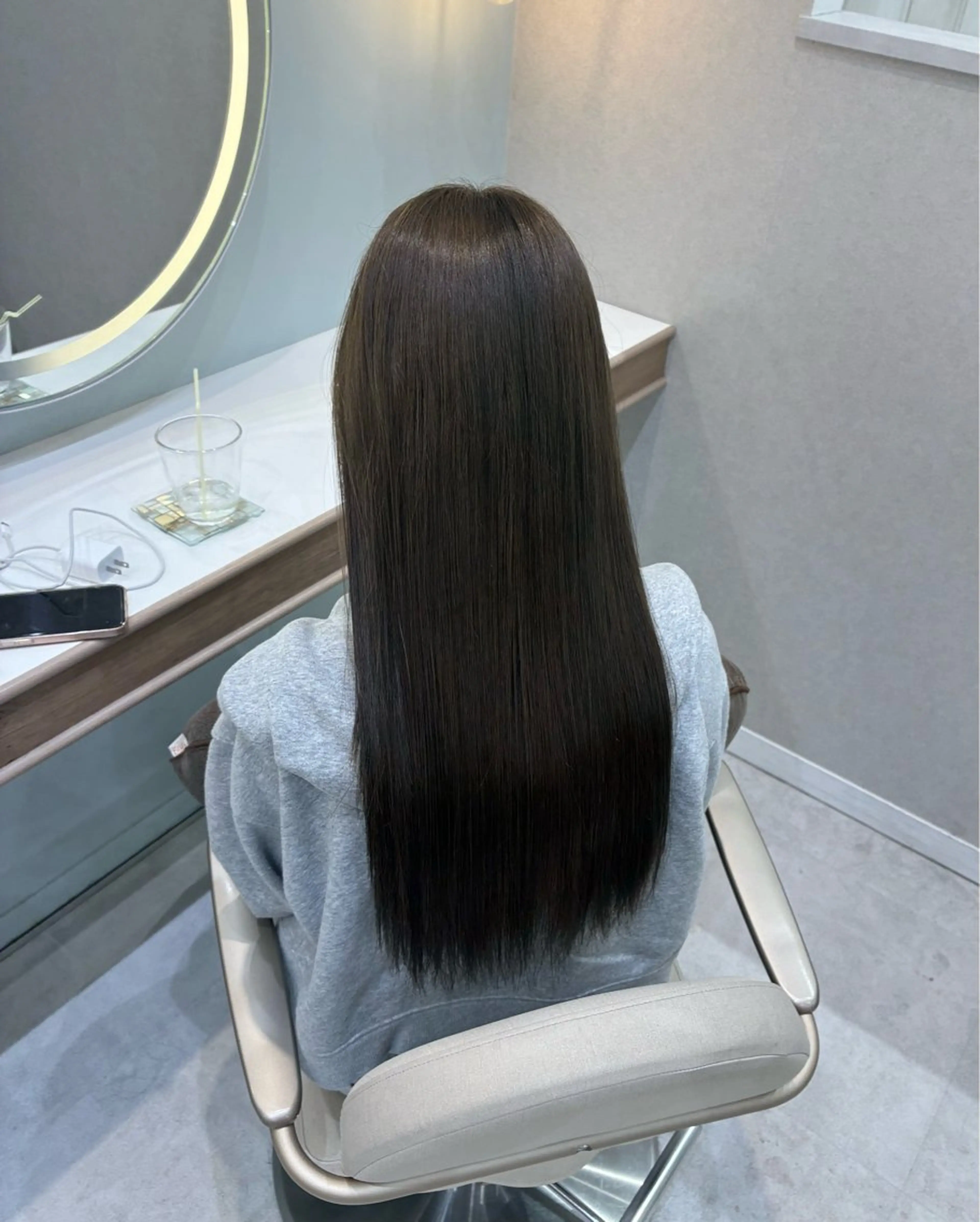 ロング ハイトーン/韓国ヘア sena🩵のヘアスタイル