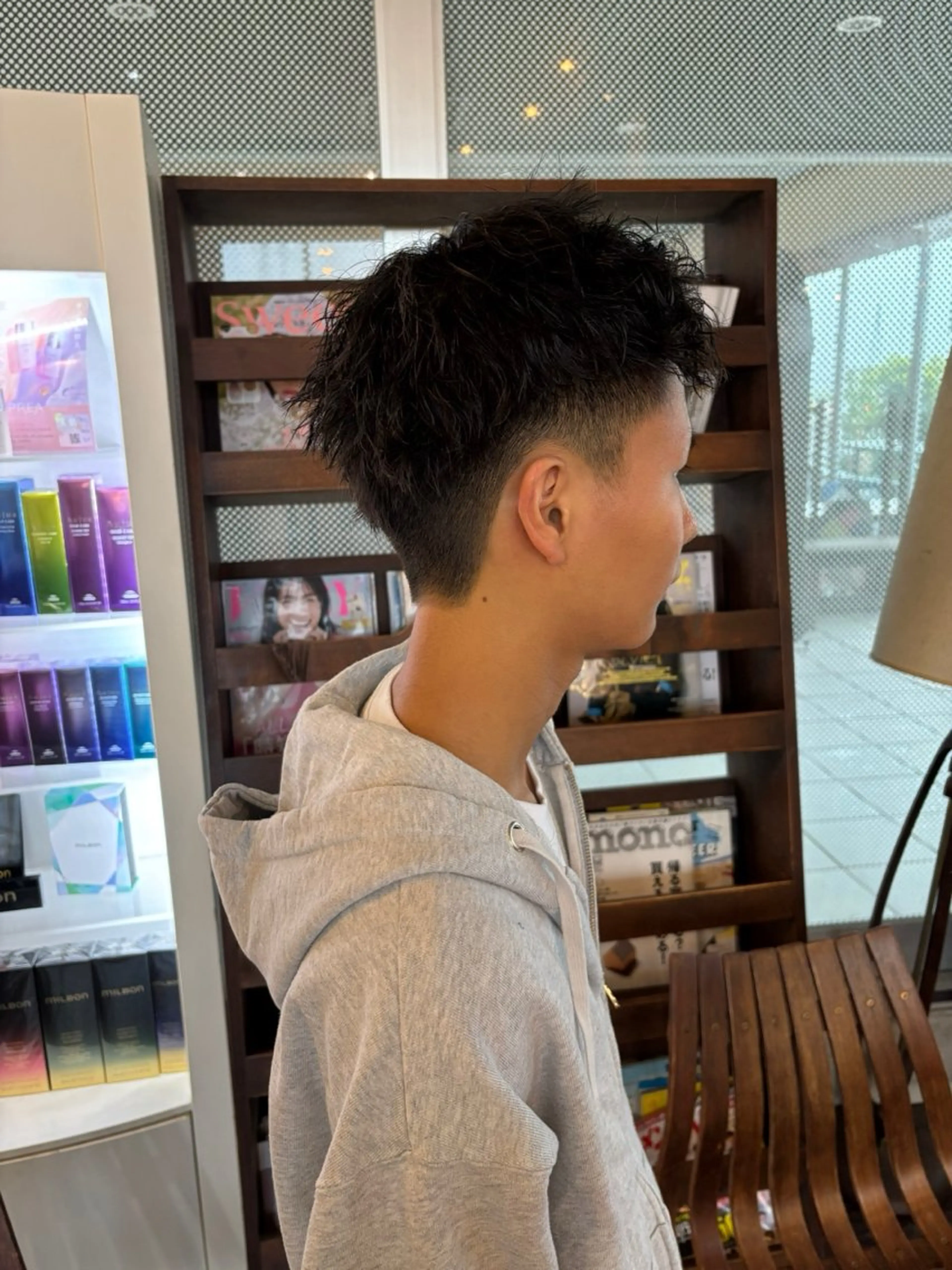 パーマ メンズ メンズパーマ カット パーマ TAKAHASHI REIKAのヘアスタイル