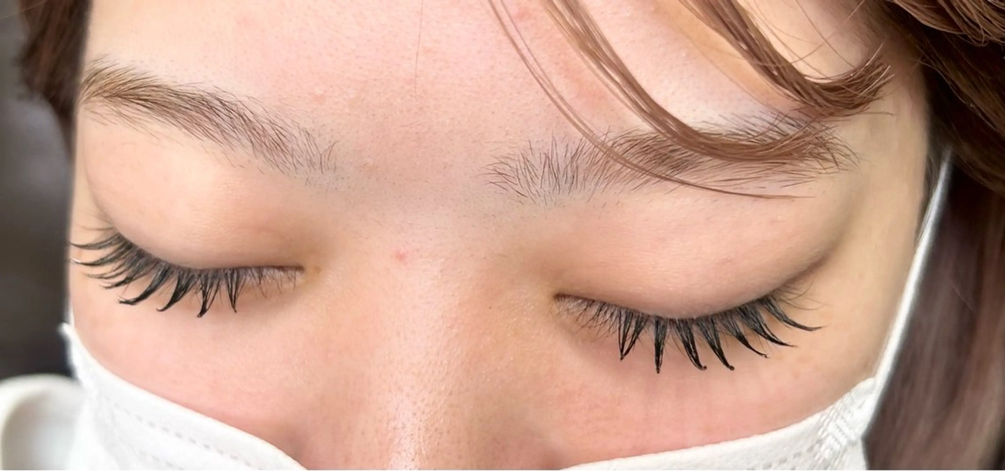 マツエク・マツパ 束感まつ毛 フラットラッシュ balance. みきのマツエク・マツパデザイン