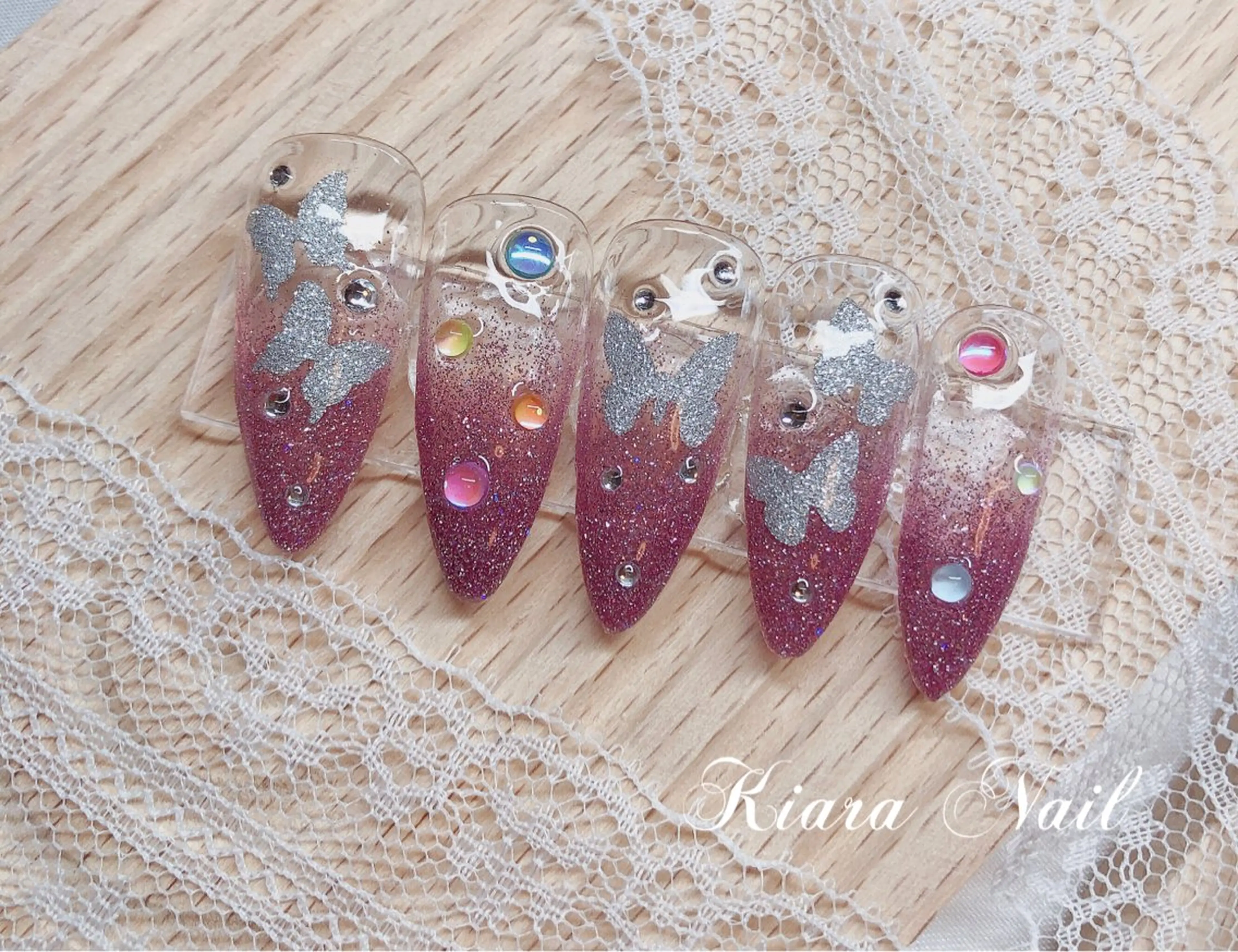 ネイル フラッシュネイル マグネットネイル 持ち込み 🍭Kiara Nail🍭のネイルデザイン