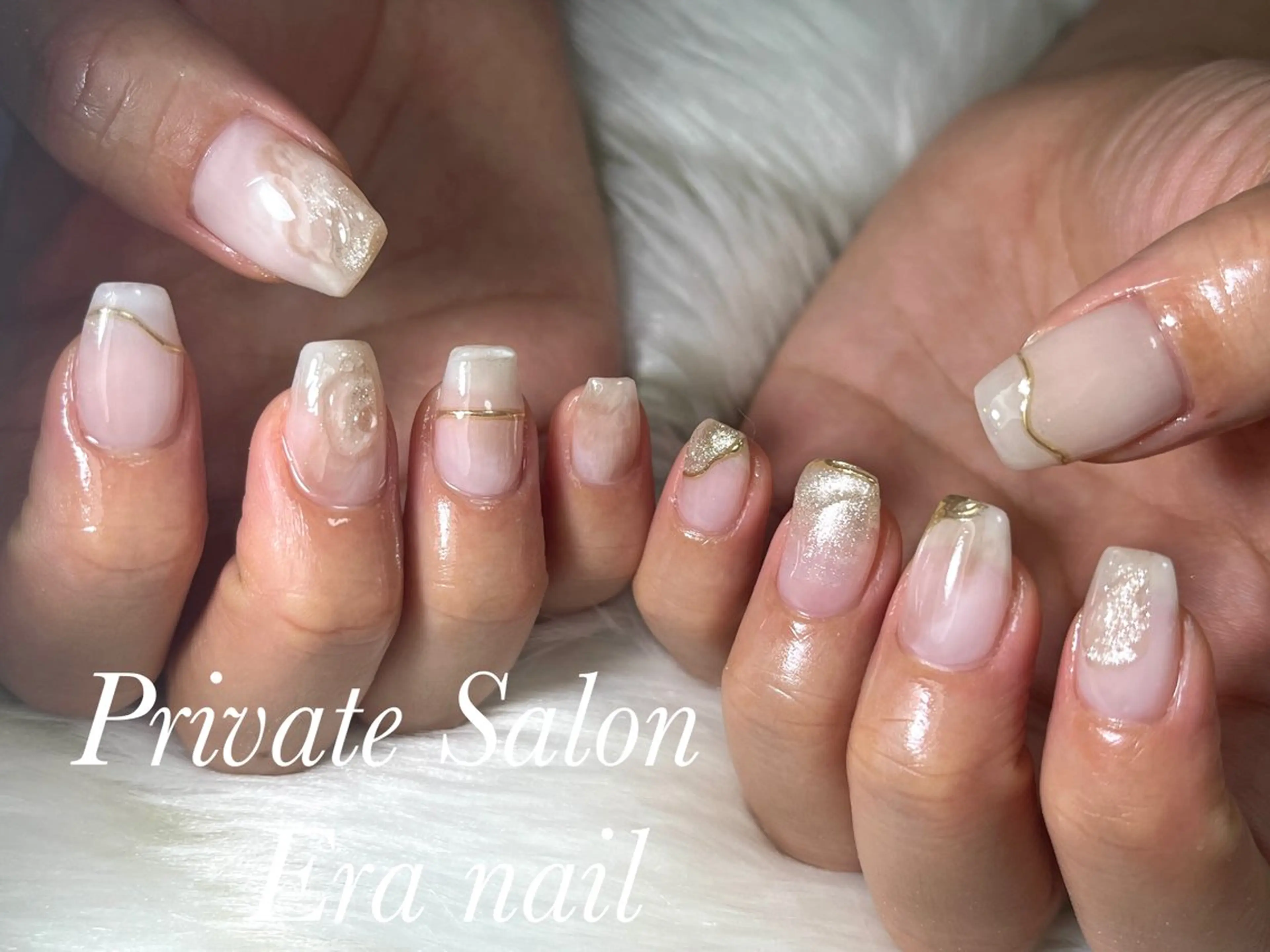 ネイル ニュアンスネイル Era nailのネイルデザイン