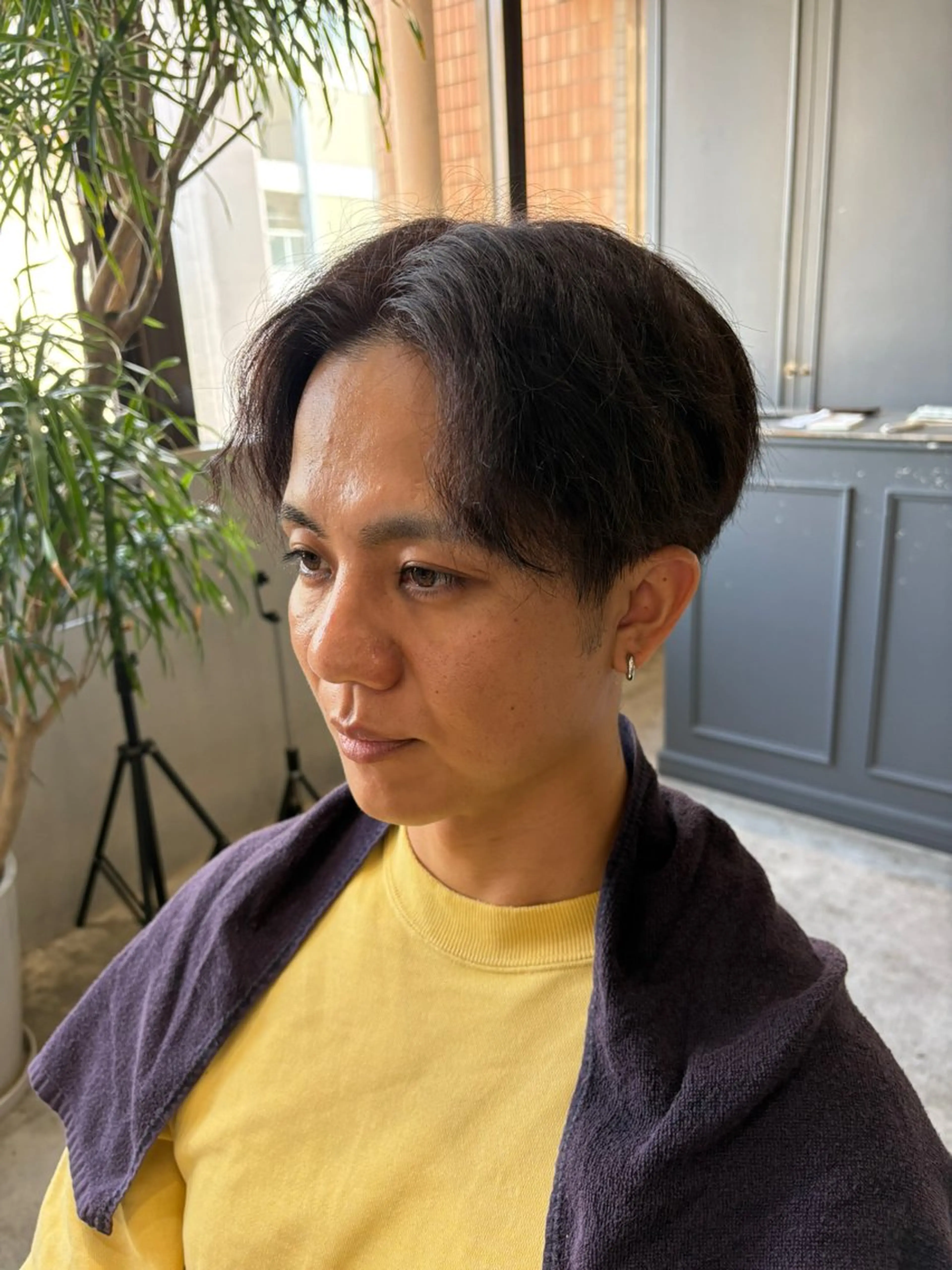 カラー メンズ ブラウンカラー HANGOUT所属・HANGOUT /松本大輝のヘアスタイル