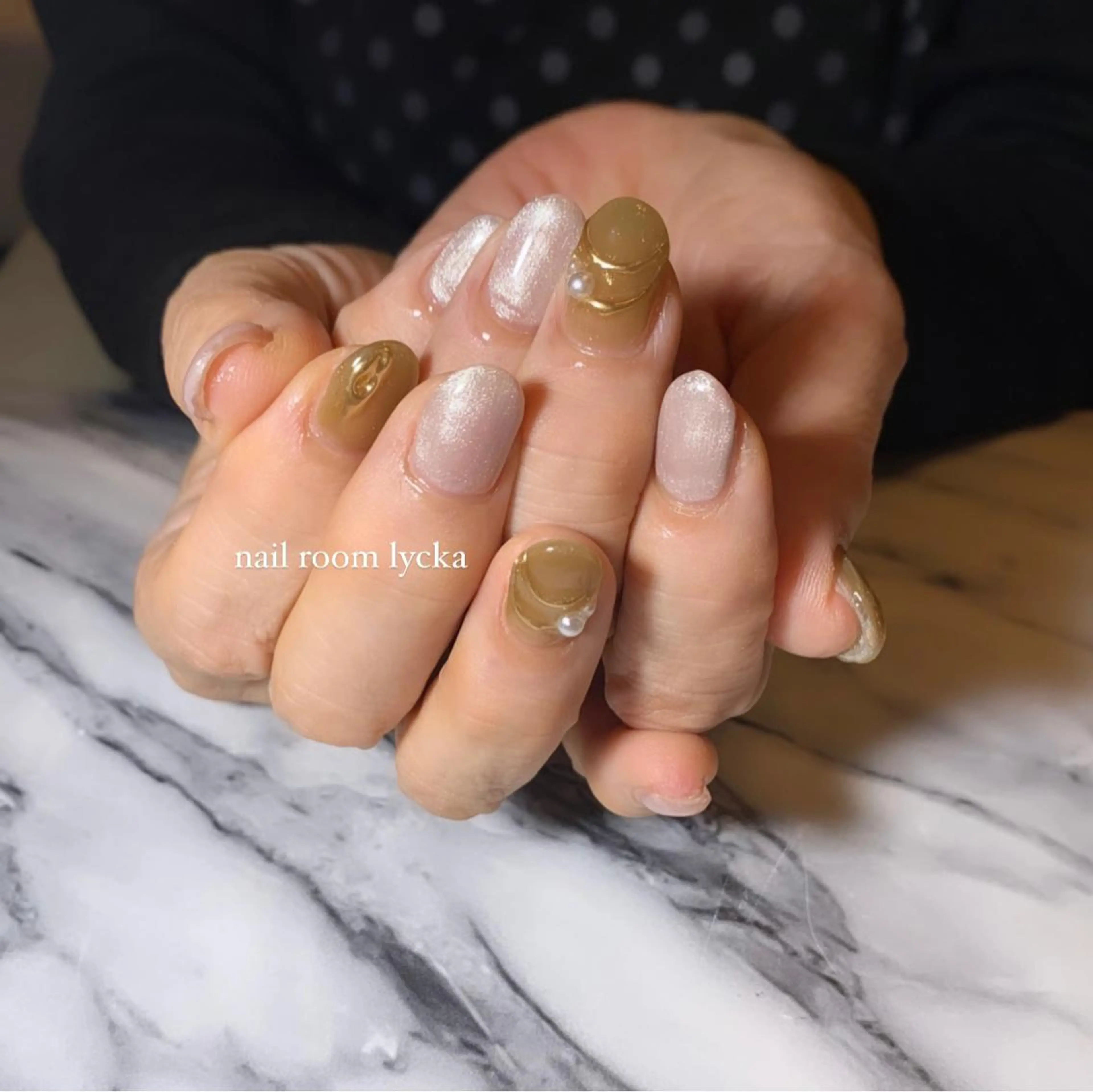 ネイル ﾈｲﾙﾙｰﾑﾘｯｶ 𝐦𝐚𝐲𝐮のネイルデザイン