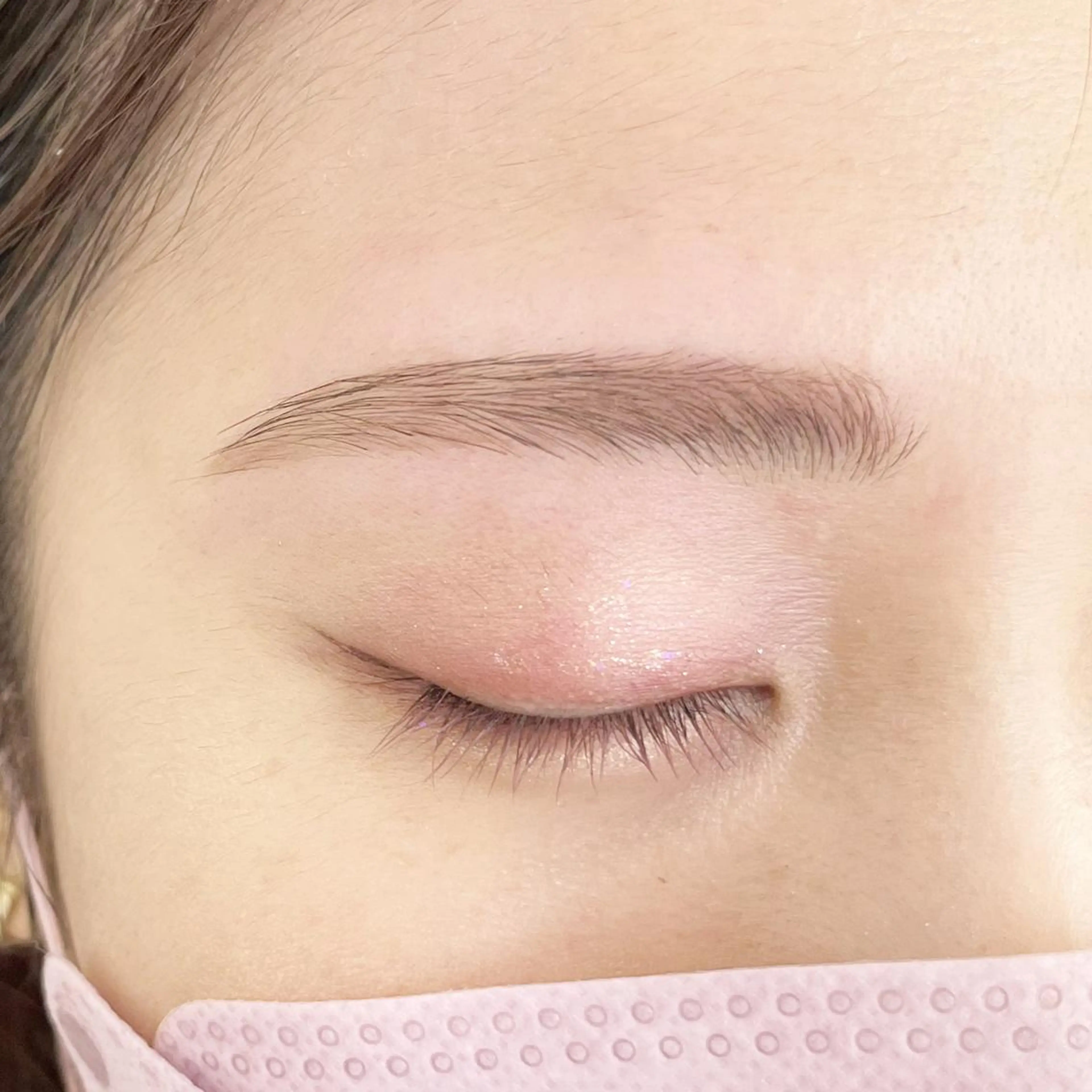 ロング カラー パーマ ヘアアレンジ メンズ ネイル マツエク・マツパ アイブロウ elblink　/ risaのマツエク・マツパデザイン