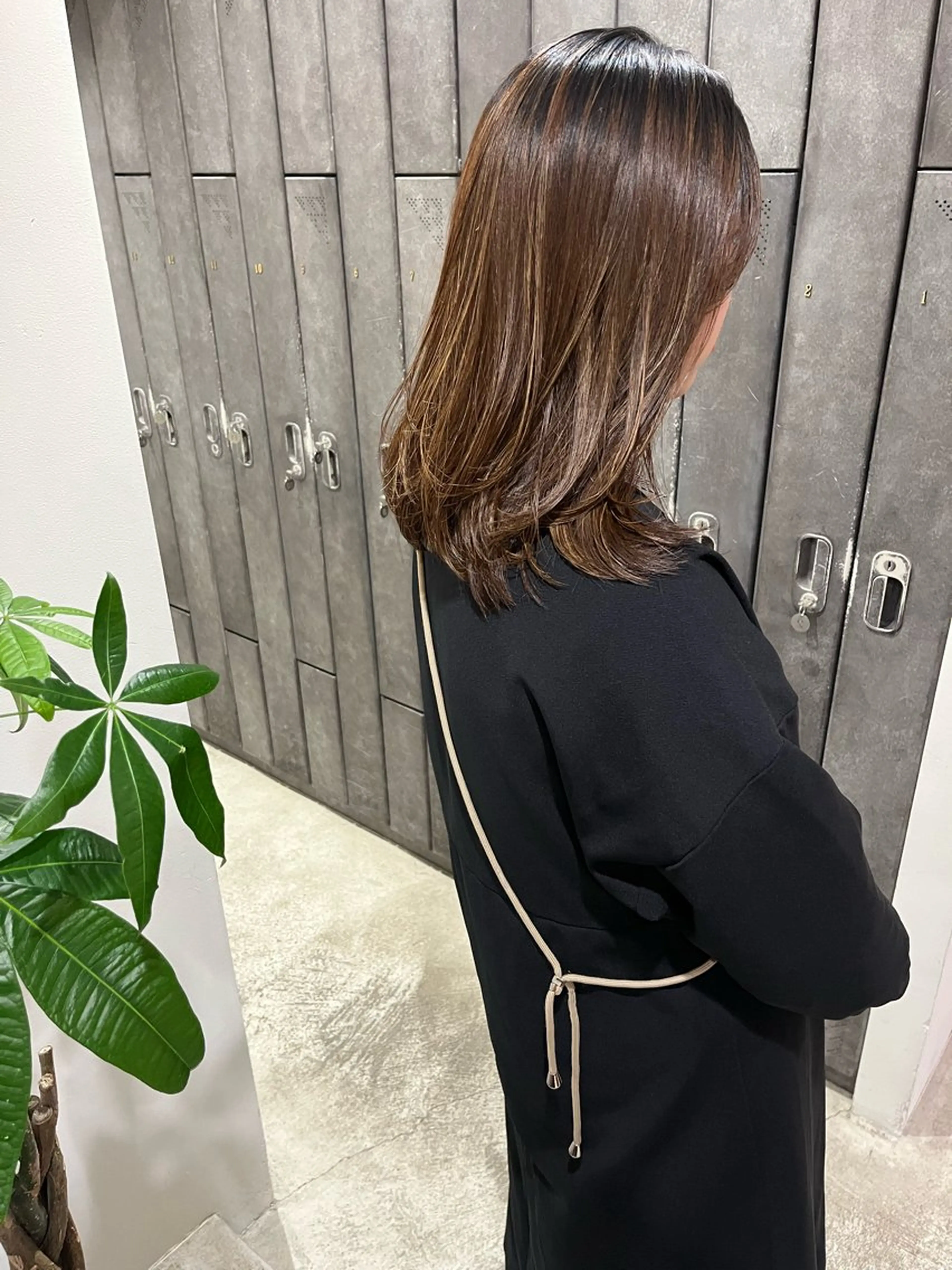 ミディアム ヘアカラー 梅田美容室/カット /Maoのヘアスタイル