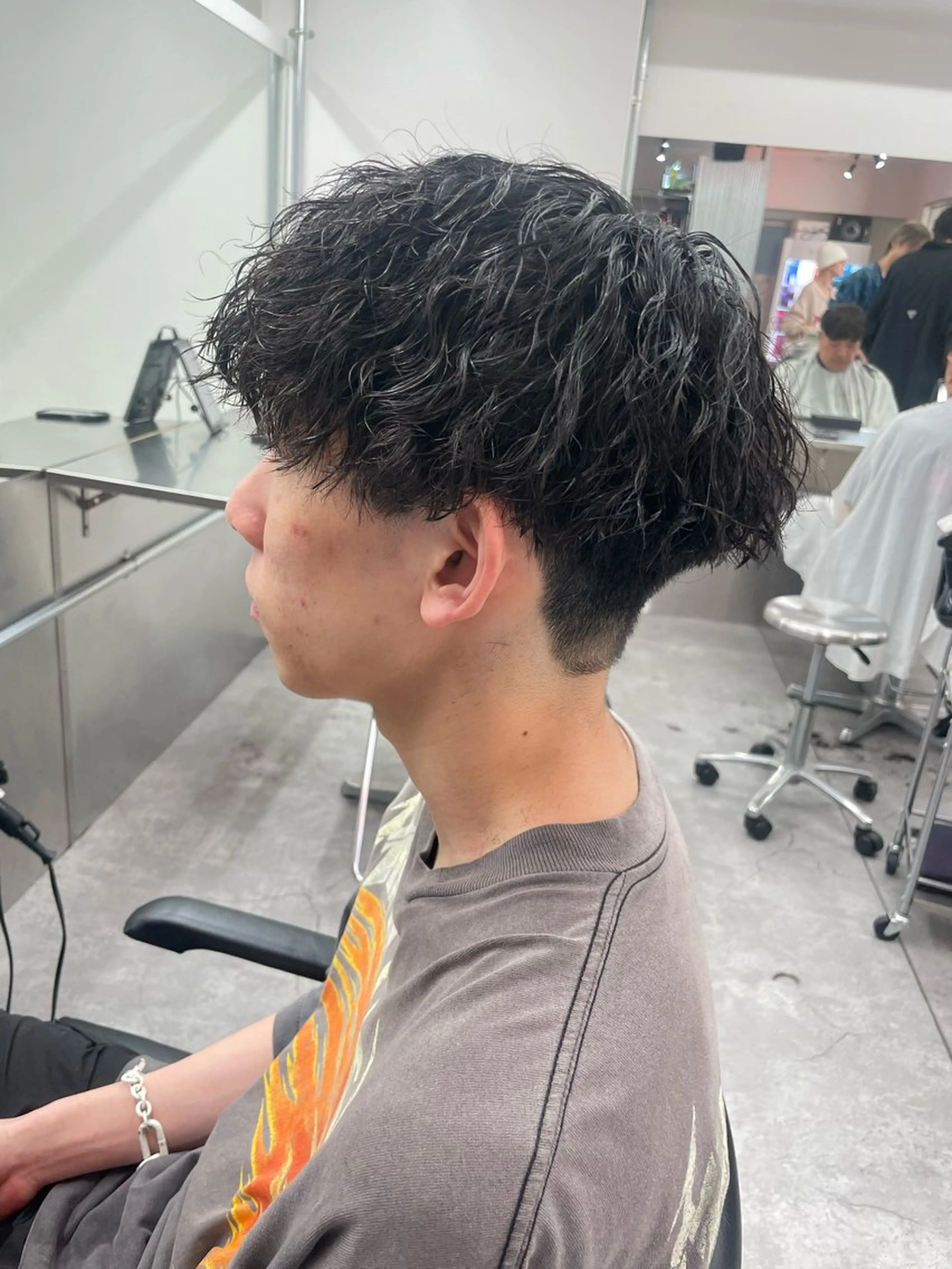 パーマ メンズ カット パーマ 町田エリアＮｏ．１/ パーマ特化/太田京希のヘアスタイル