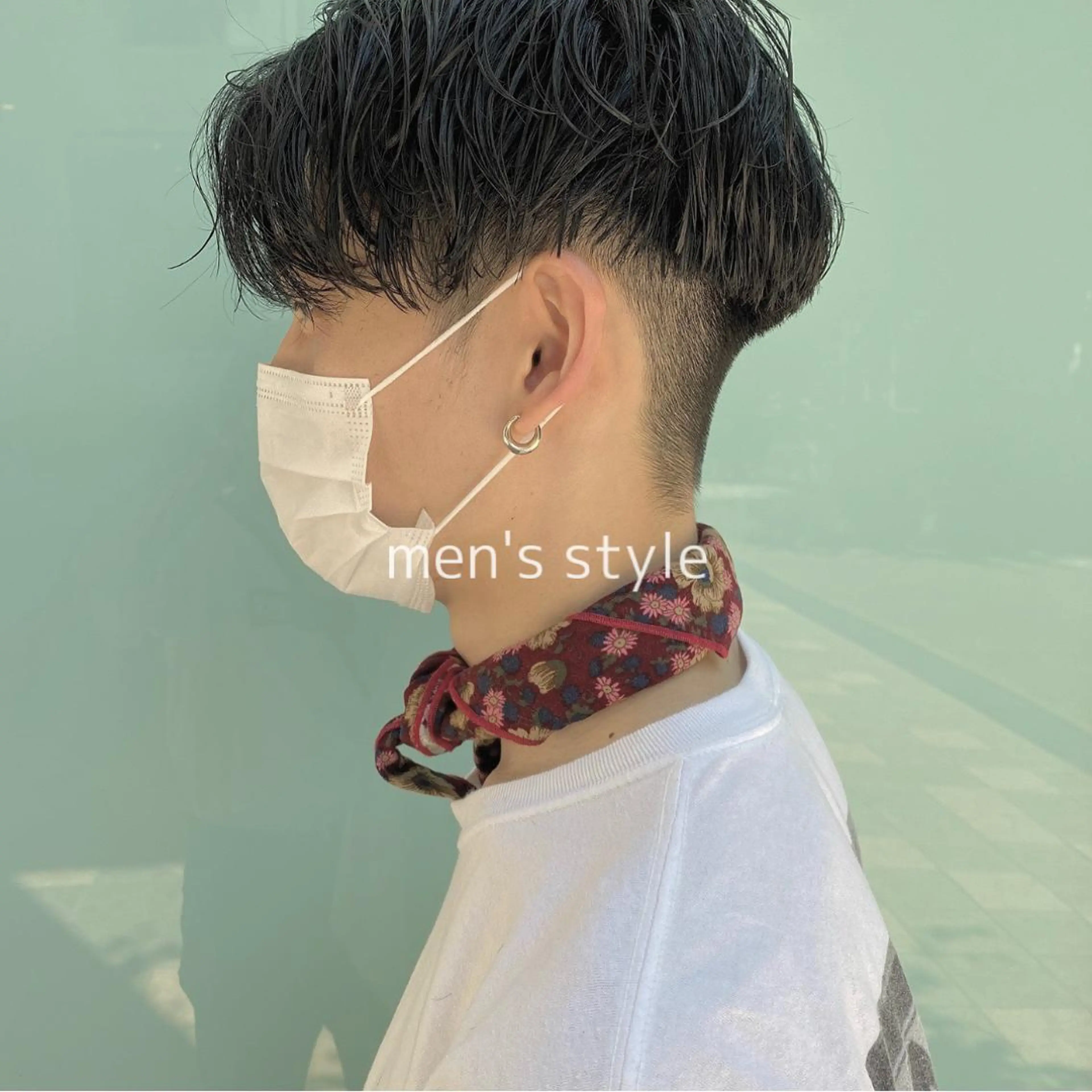 ショート パーマ カット CLUTCH天王寺 西藤遥河のヘアスタイル