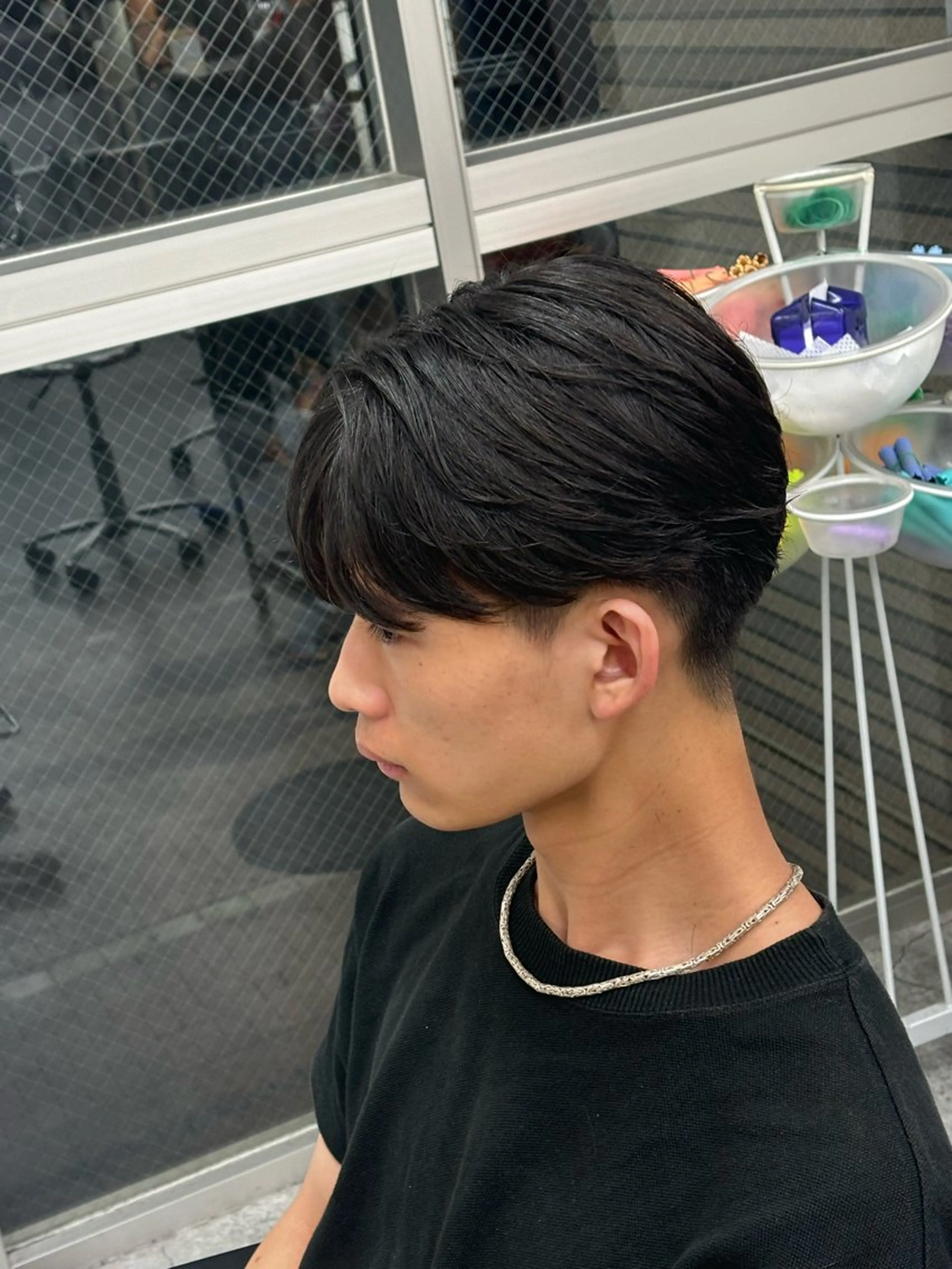 ショート パーマ メンズ カット パーマ ヘアセット お悩み解消✨/ メンズパーマ✨/直樹のヘアスタイル