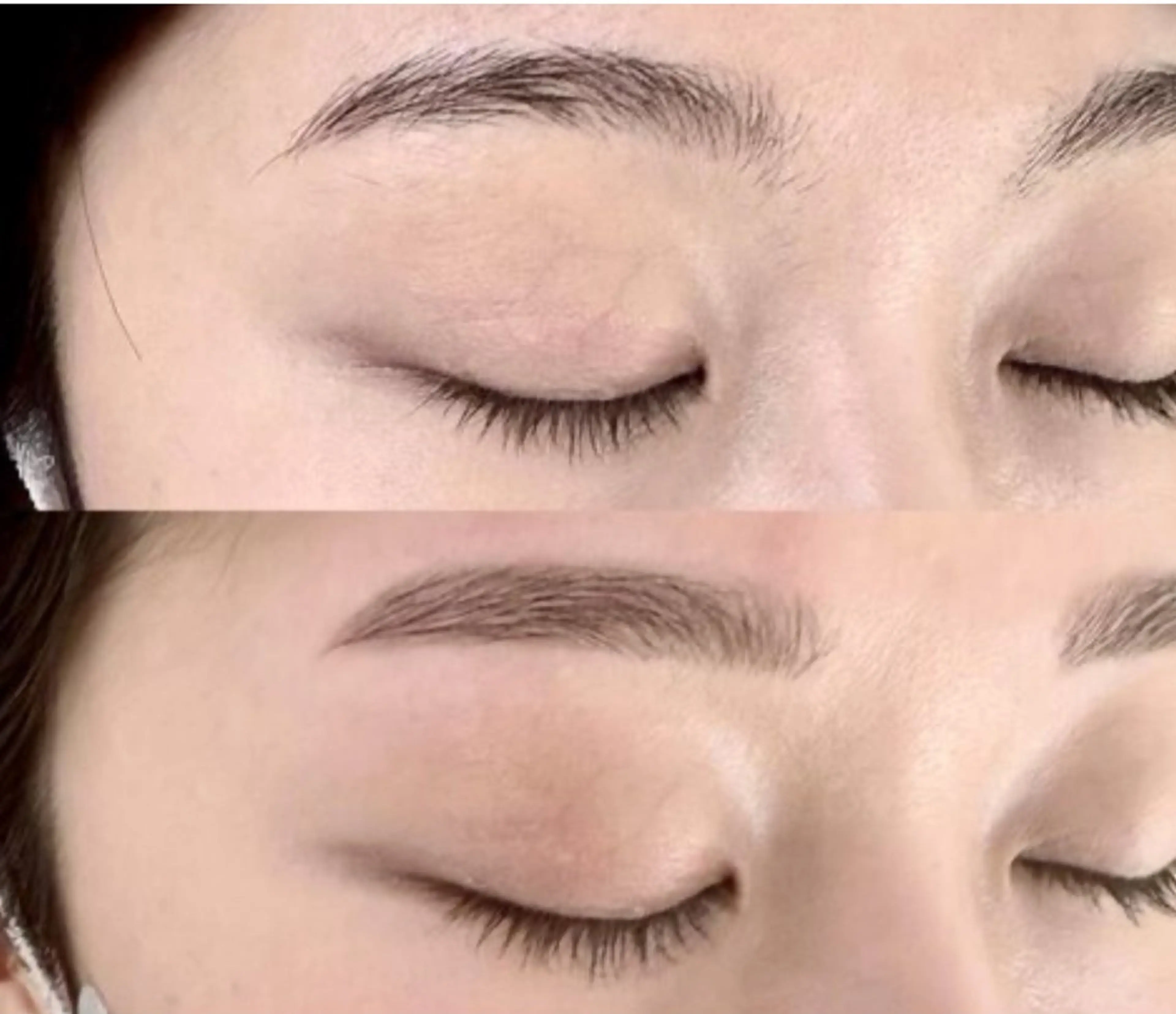 【撮影モデル】アイブロウスタイリング×まつ毛パーマの写真