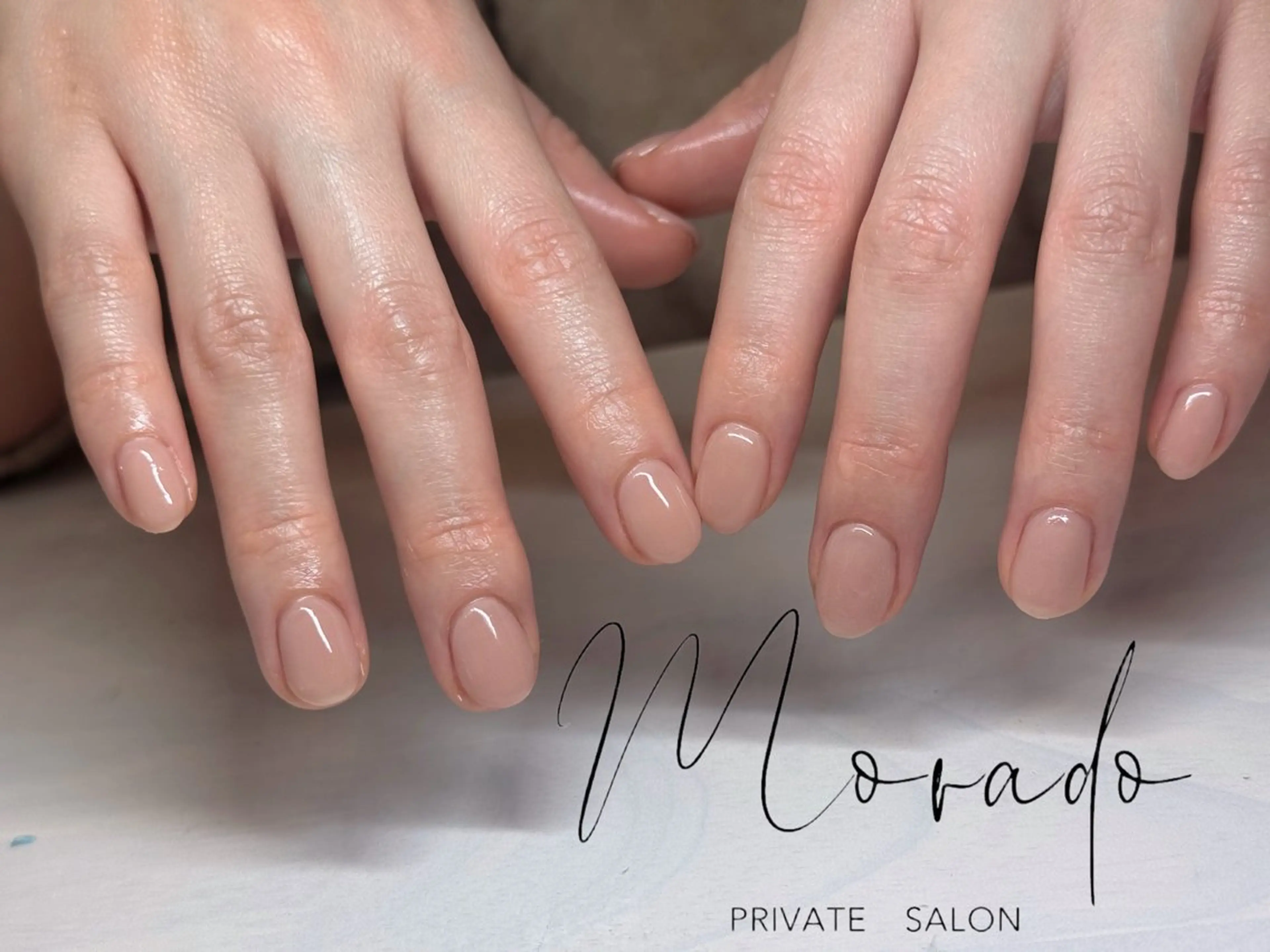 ネイル オフィスネイル シンプルネイル ハンドネイル ハンドケア MORADO ~Private Salon~所属・新小岩 MORADO Mihoのネイルデザイン