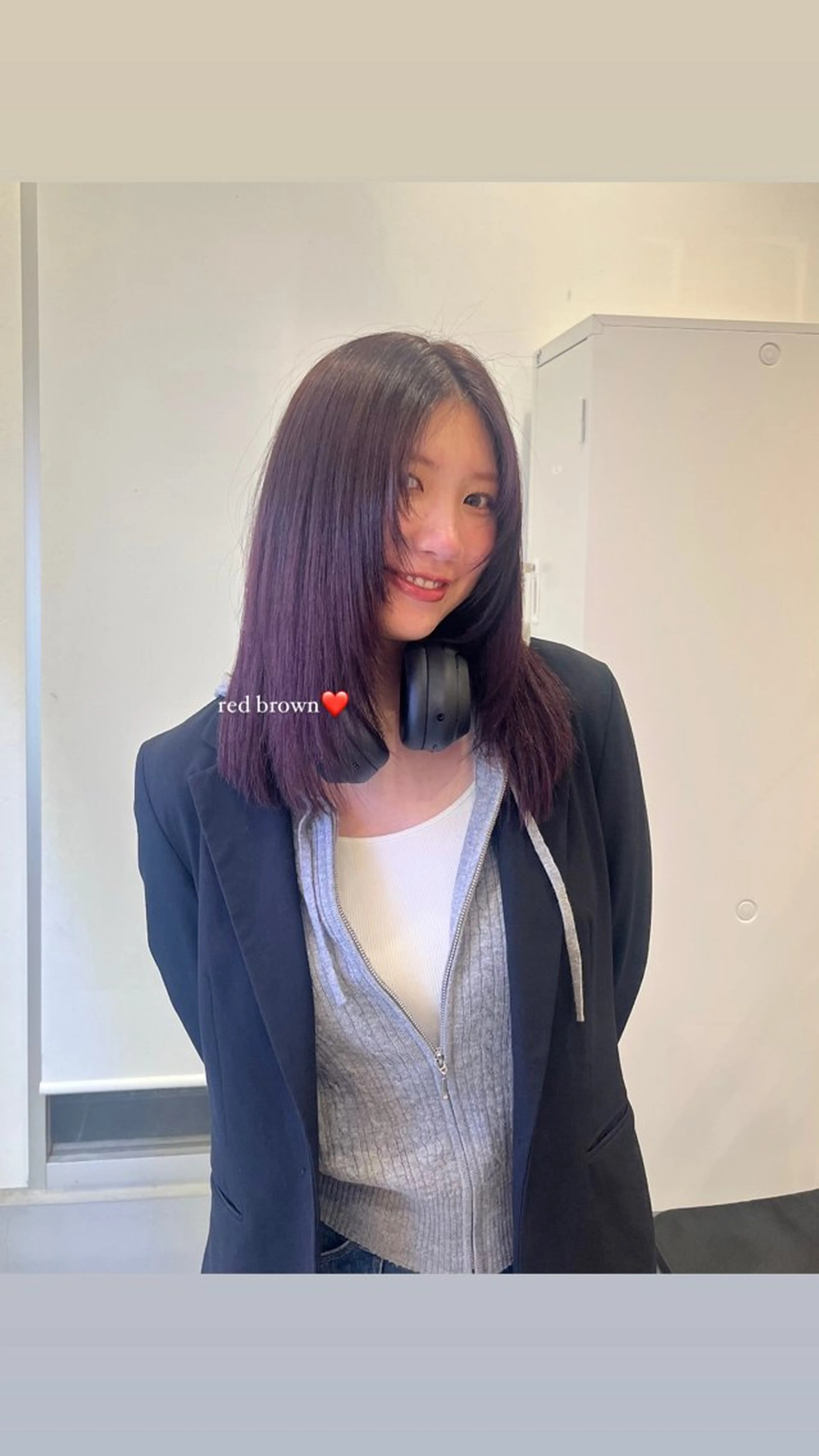 セミロング カラー ヘアカラー tre.店 Rinのヘアスタイル