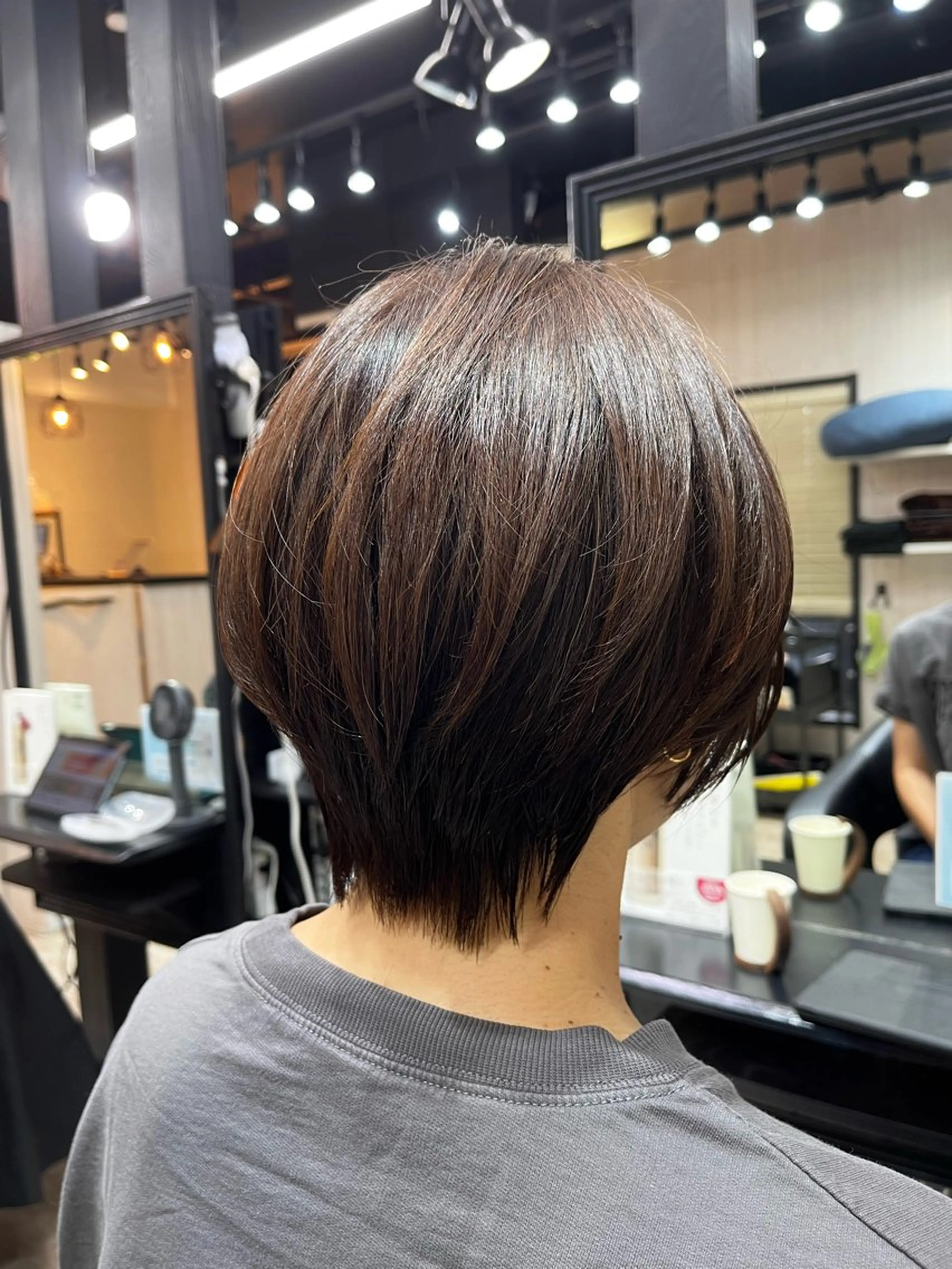 ショート くびれヘア ショートヘア カット Lily hair所属・メンズ’ショート特化 クロスのヘアスタイル