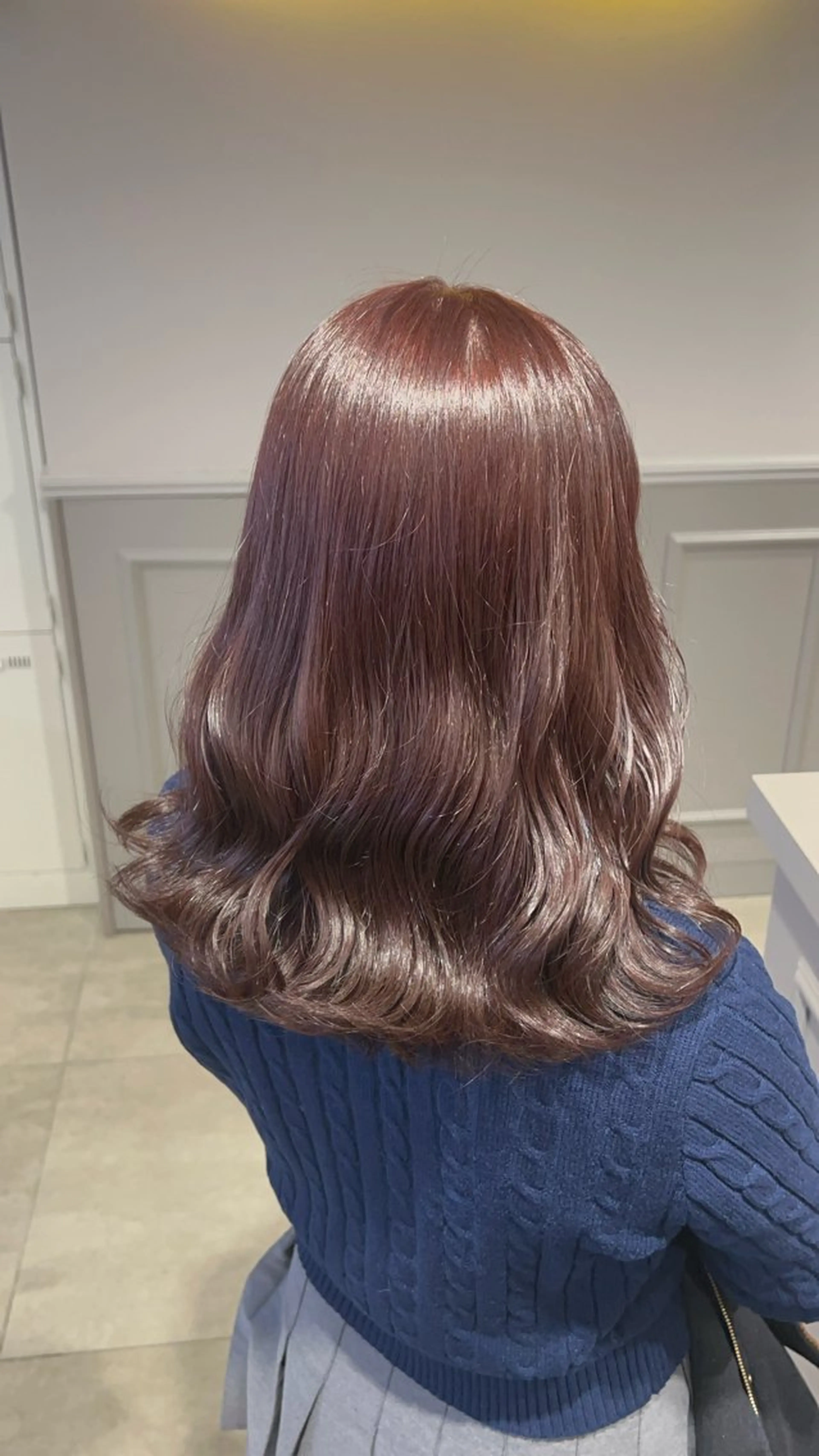 ロング カラー ヘアカラー 韓国レイヤーカット /REIのヘアスタイル