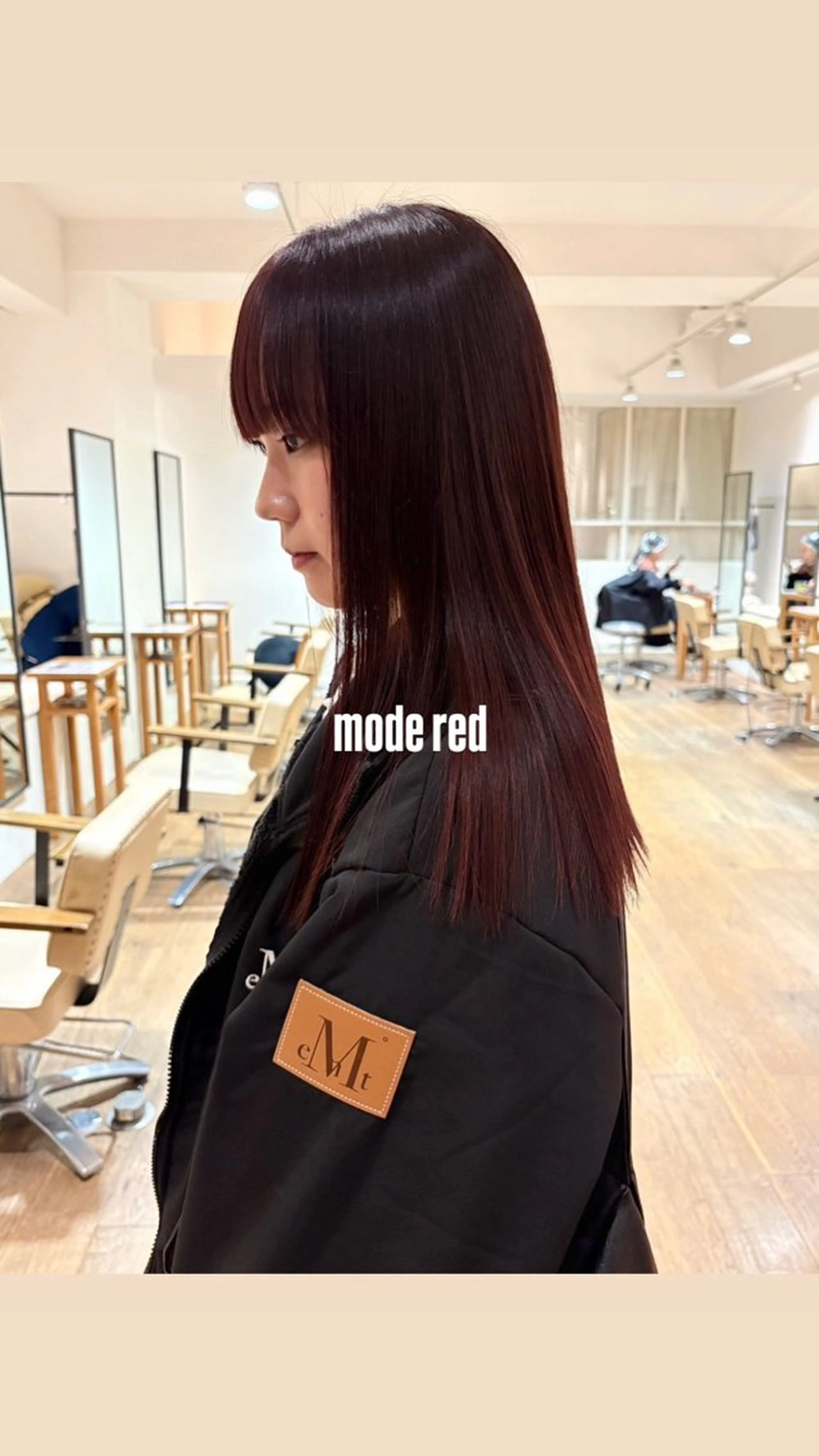 セミロング KNACK/天王寺 美容室/レイヤーのヘアスタイル