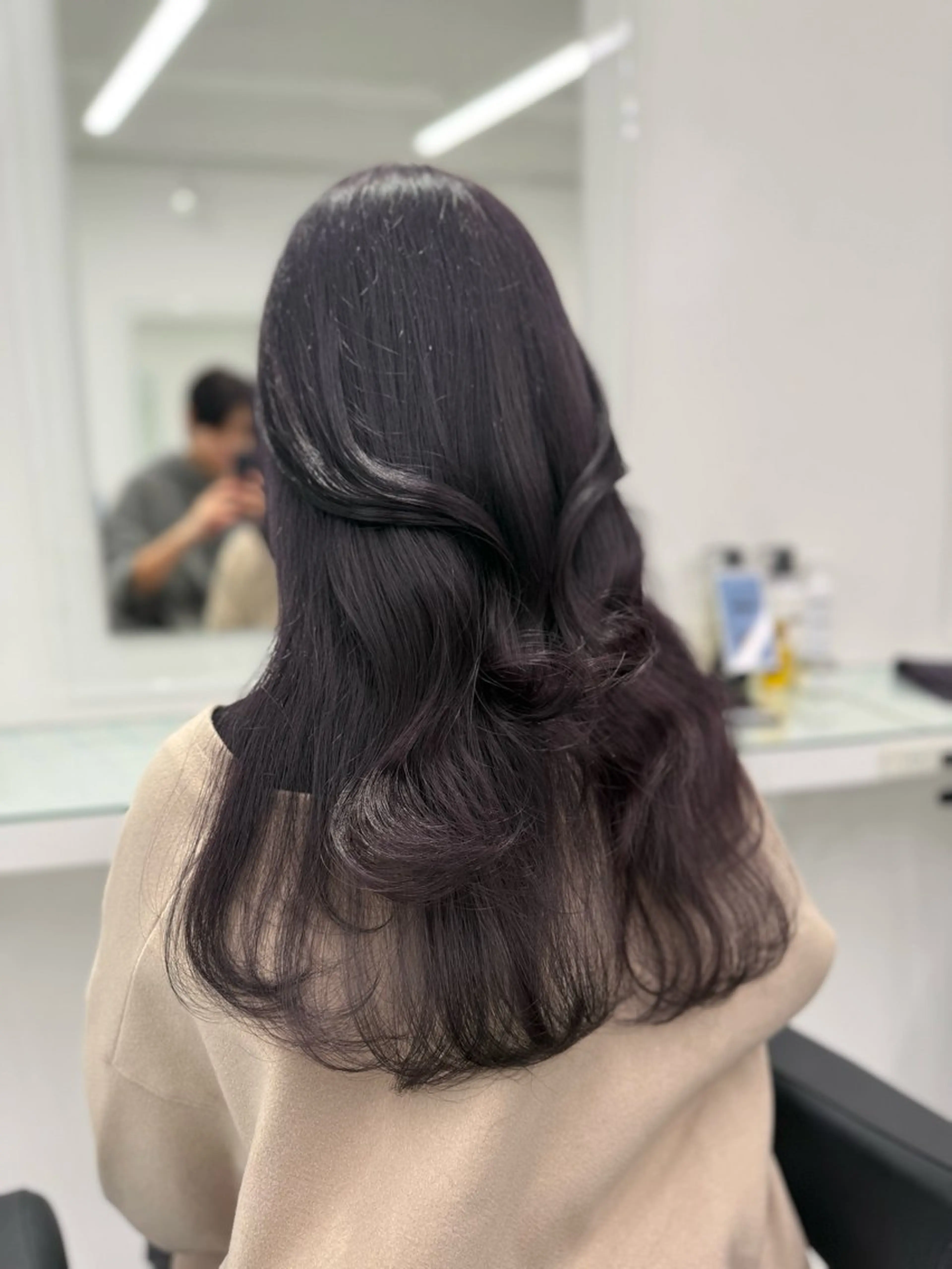 ロング カラー ヘアアレンジ 透明感カラー 艶髪🫧Yumaのヘアスタイル