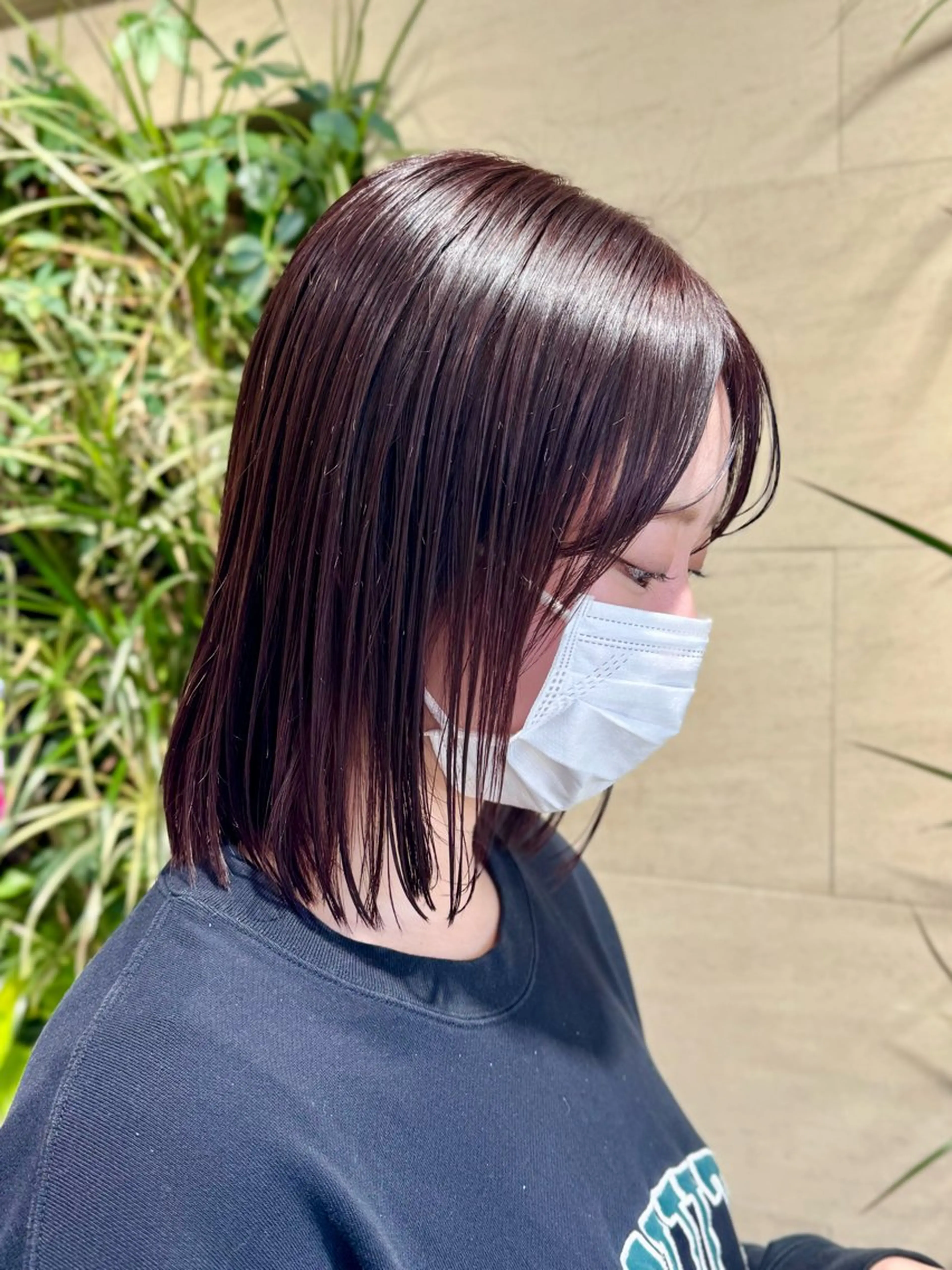 カラー ブラウンカラー ピンクカラー ヘアカラー トリートメント レイヤーカット/艶髪 /髪質改善/のマツエク・マツパデザイン