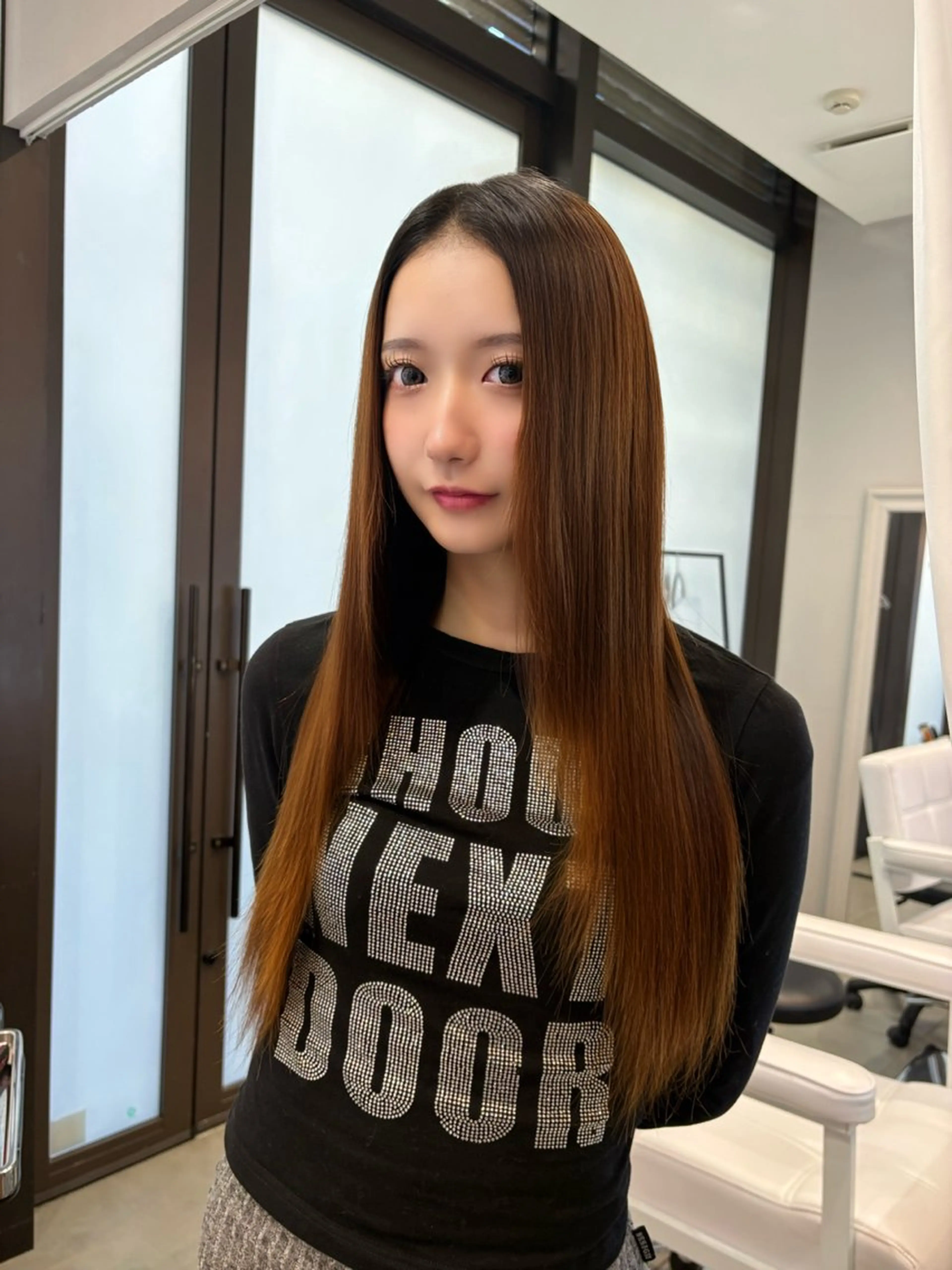 ロング 縮毛矯正 Tia.所属・縮毛矯正／髪質改善 _MiMiのヘアスタイル