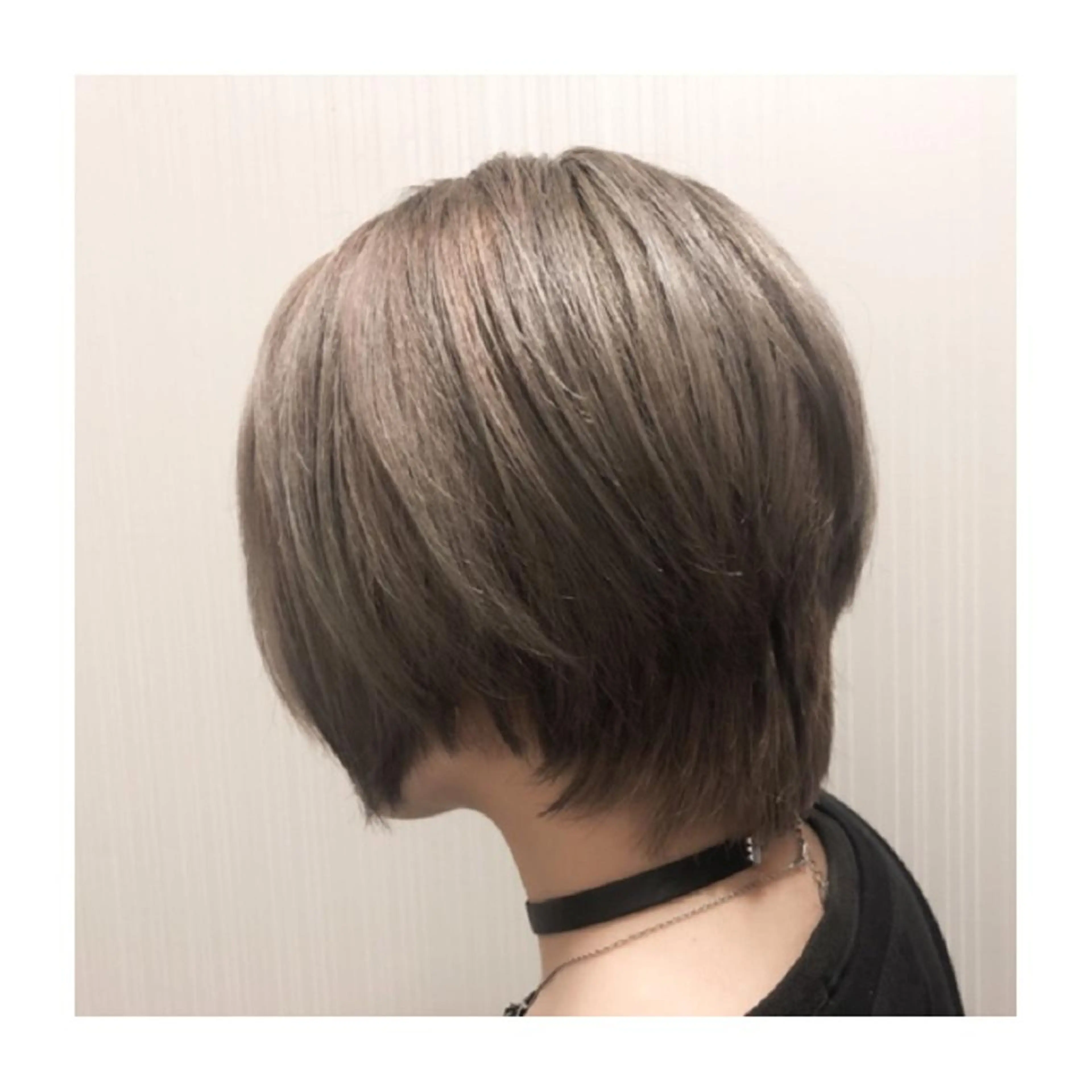 【ブリーチなしでも透明感カラー+超音波トリートメント】の写真