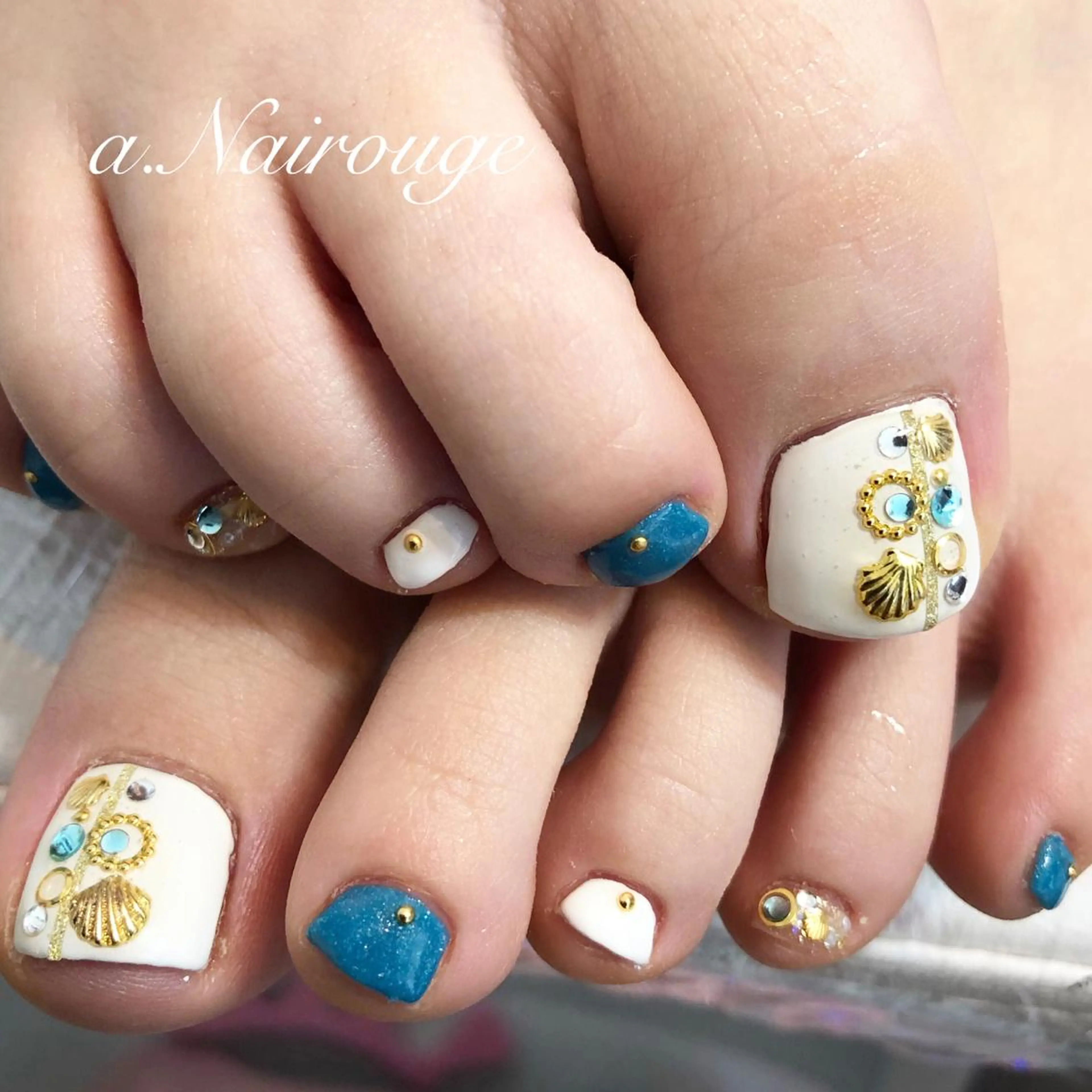 ネイル フットネイル Nail salon REIRISのネイルデザイン