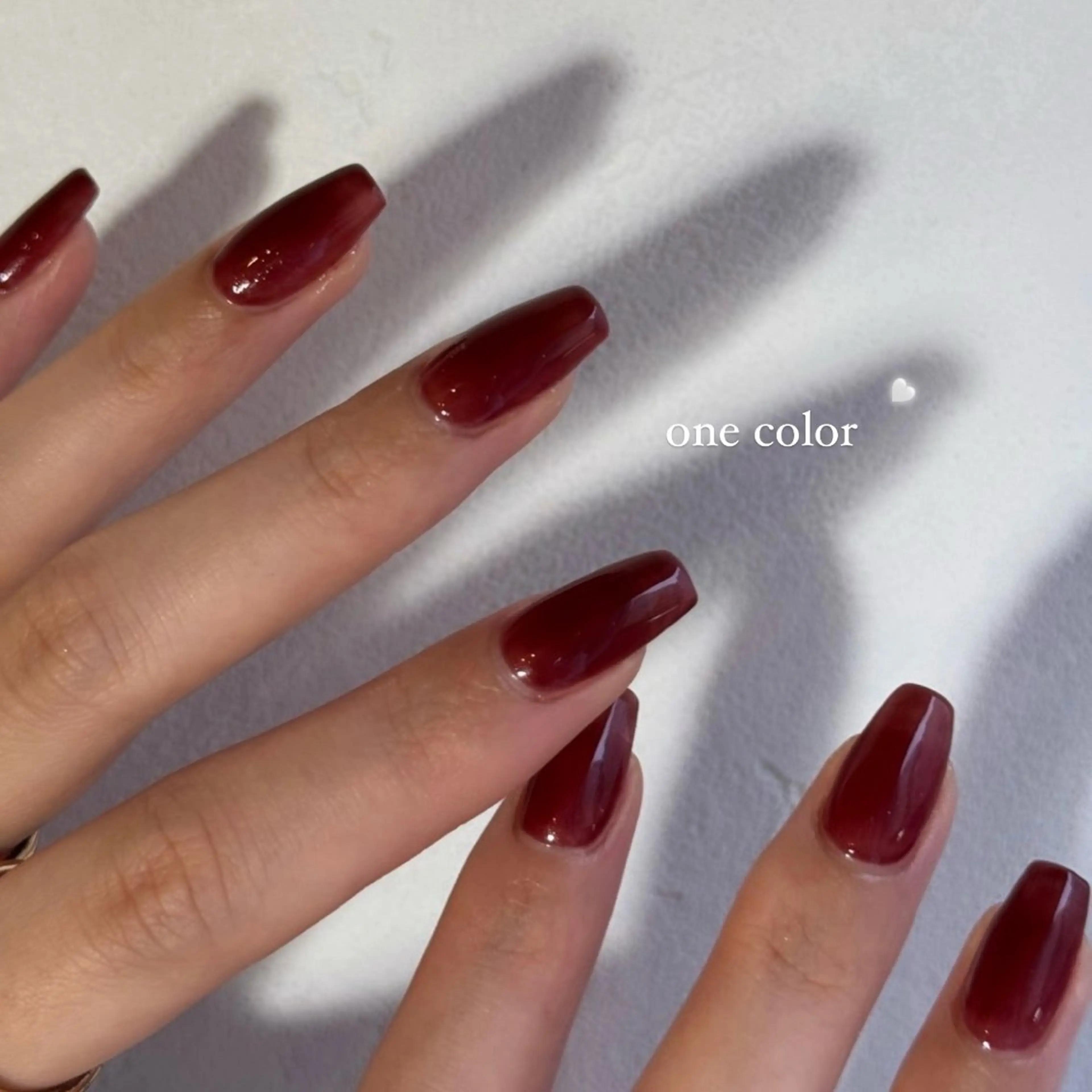 ネイル ワンカラーネイル Rich+nail🫧仙台🫧所属・Rich+nail 🫧仙台🫧のネイルデザイン