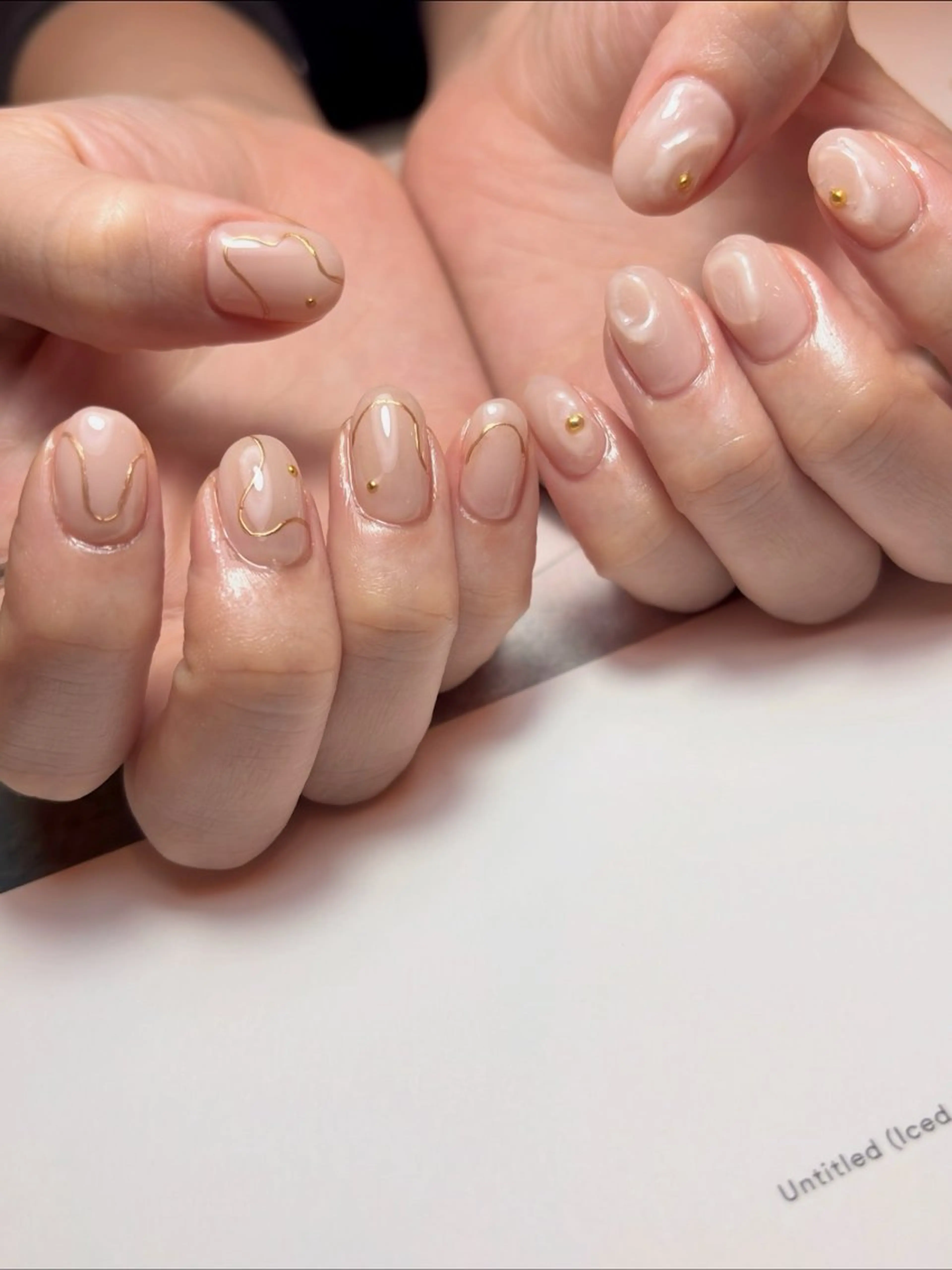 ネイル フットネイル ジェルネイル マグネットネイル ニュアンスネイル ワンカラーネイル ハンドネイル illum hicariのネイルデザイン