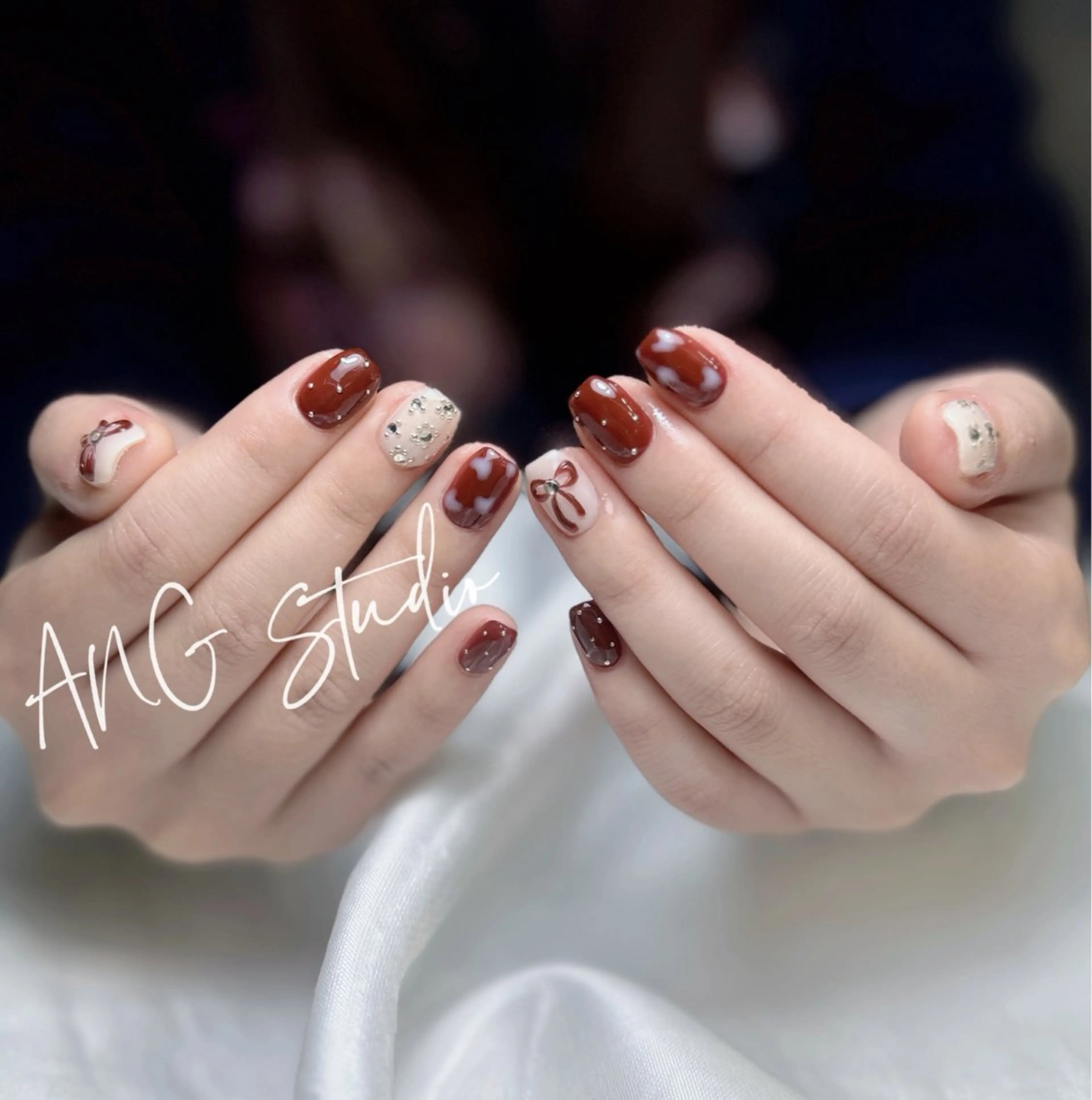 ネイル ハンドネイル ハンドケア ANG Studioのネイルデザイン