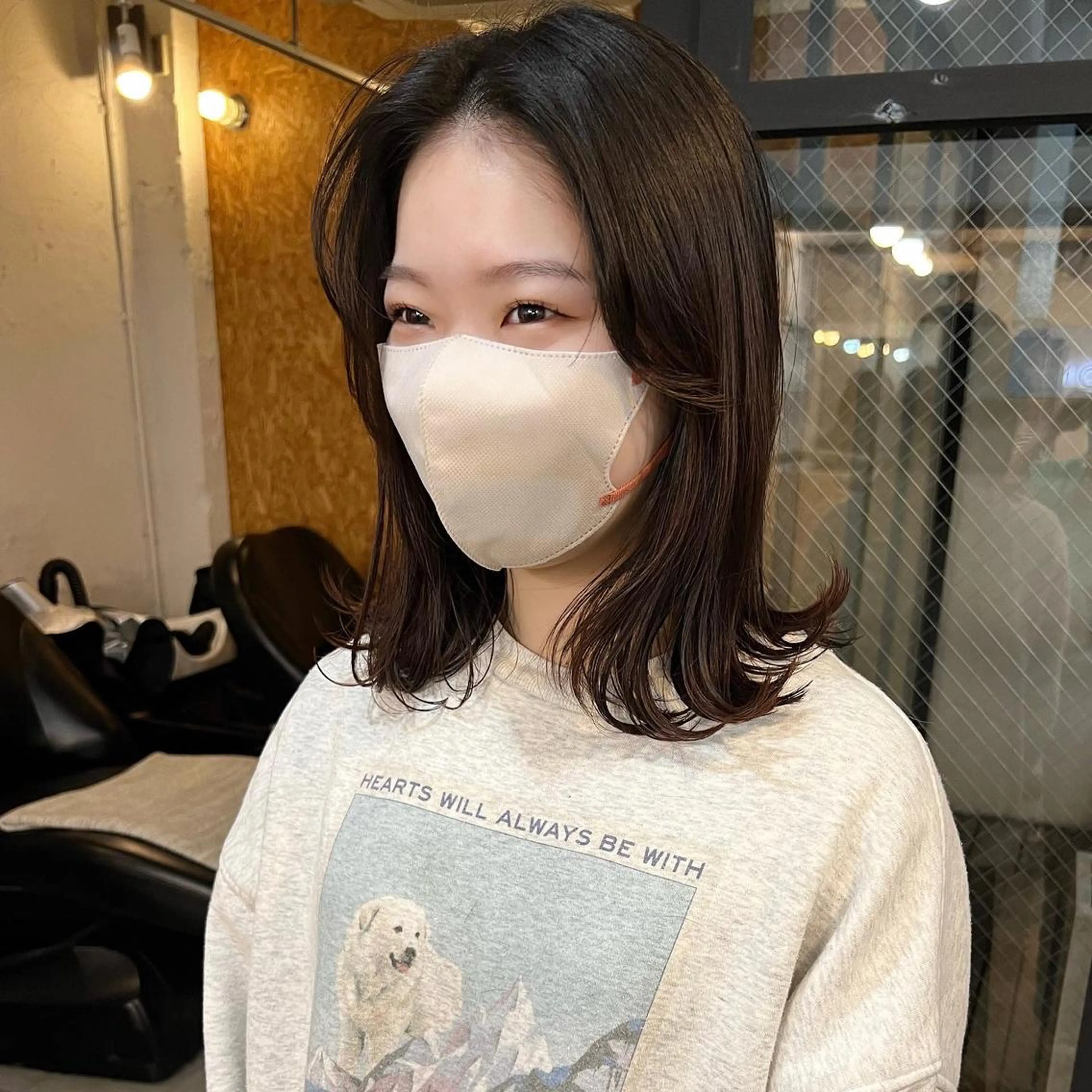 ミディアム 🍃透明感スタイル ｙｕ-ｋａ🍃のヘアスタイル