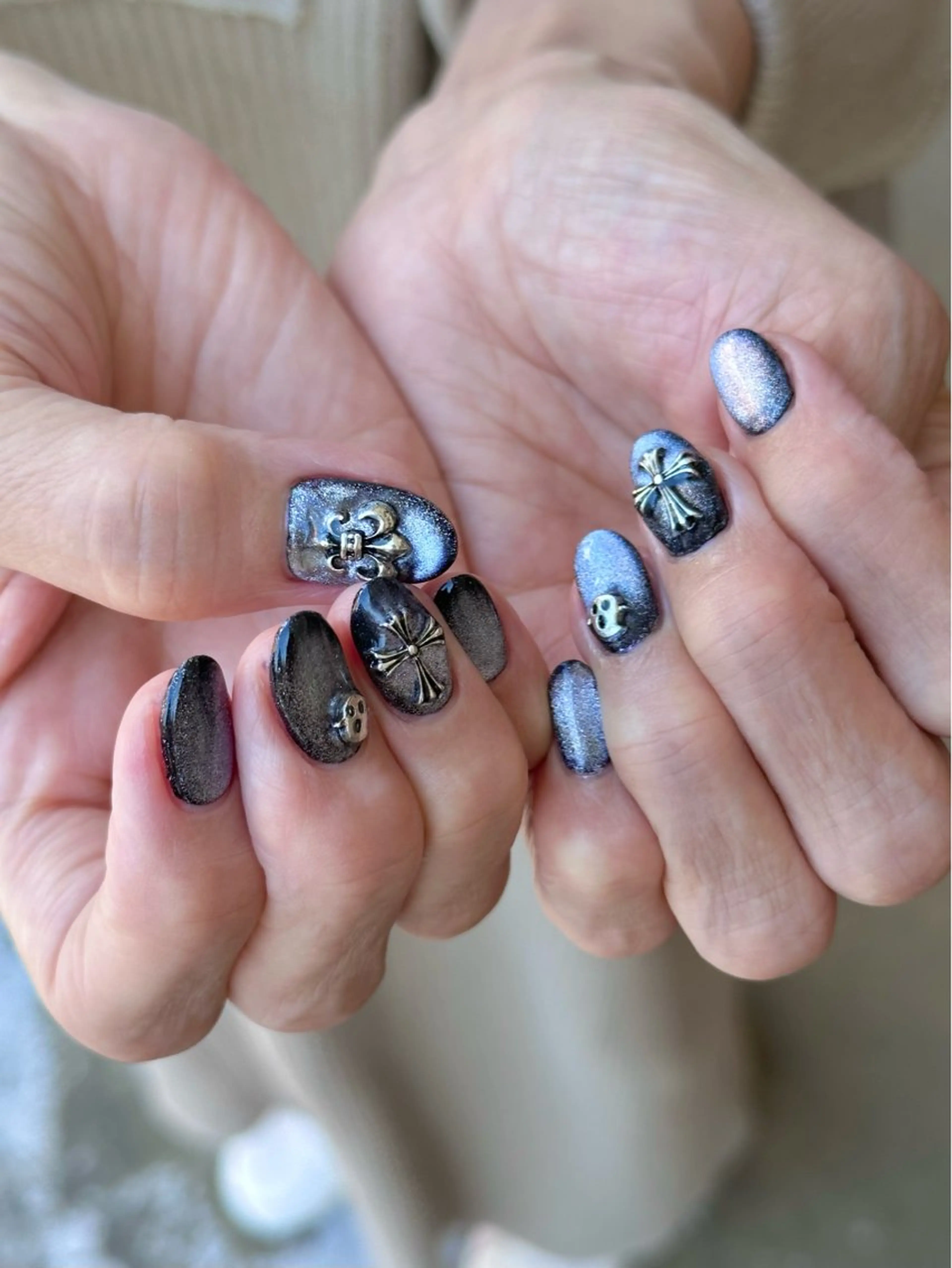 ネイル シモダ カスミ 🦀 @ksm_smdのネイルデザイン