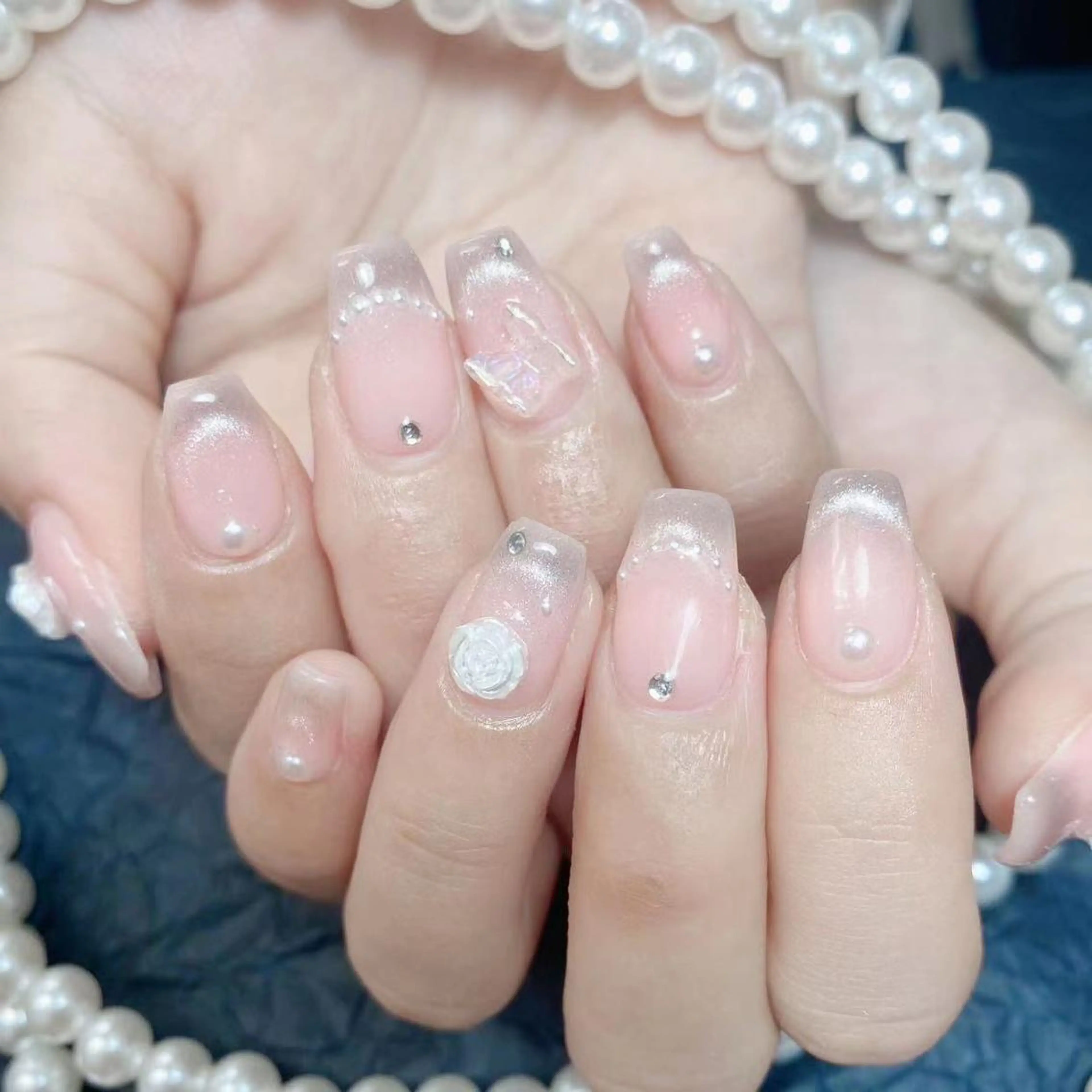 ネイル ハンドネイル ハンドケア Diamond 🚢のネイルデザイン