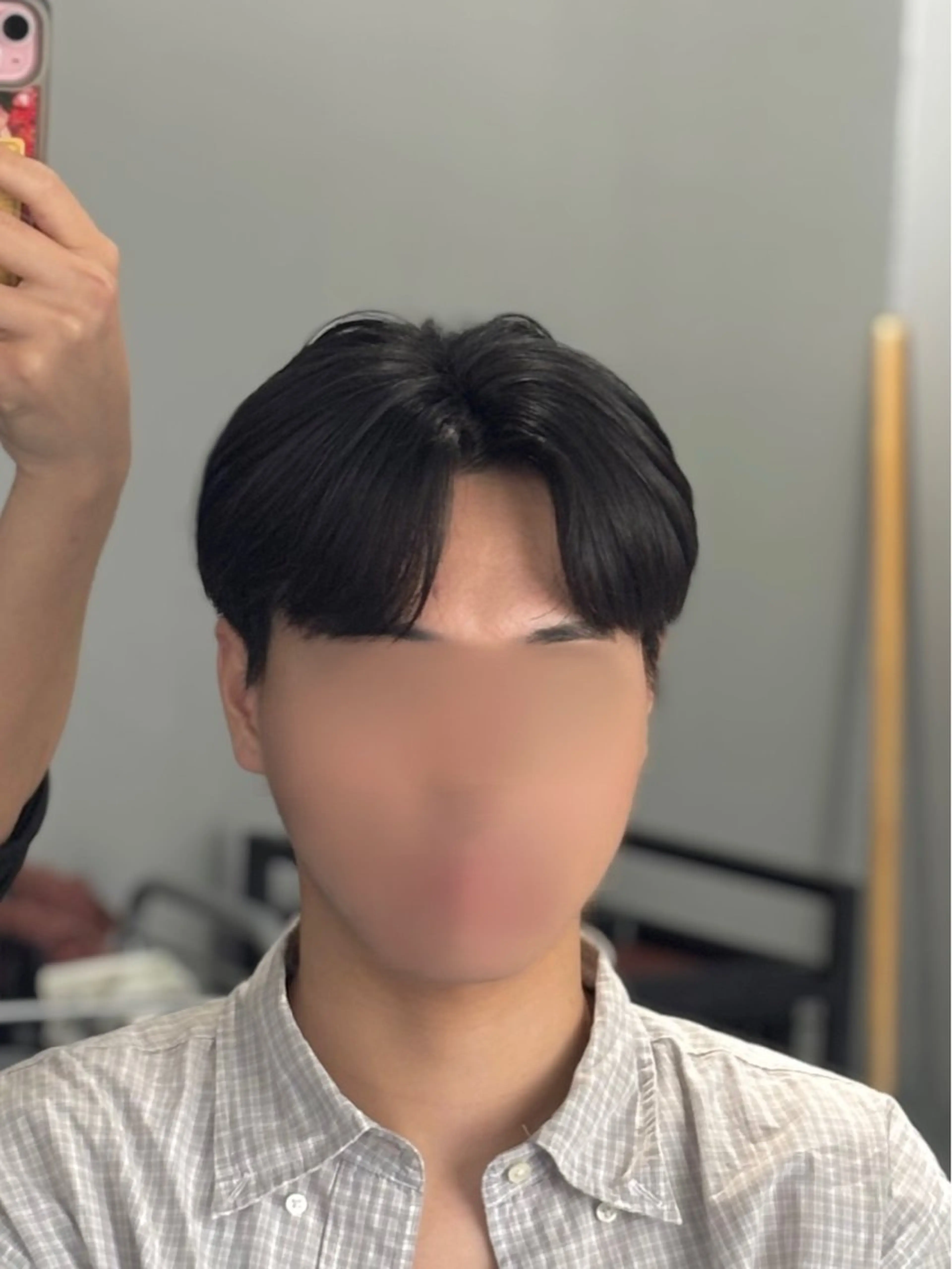 ショート パーマ メンズ カット トリートメント 韓国メンズヘア/ ダウンパーマ/歩夢のヘアスタイル