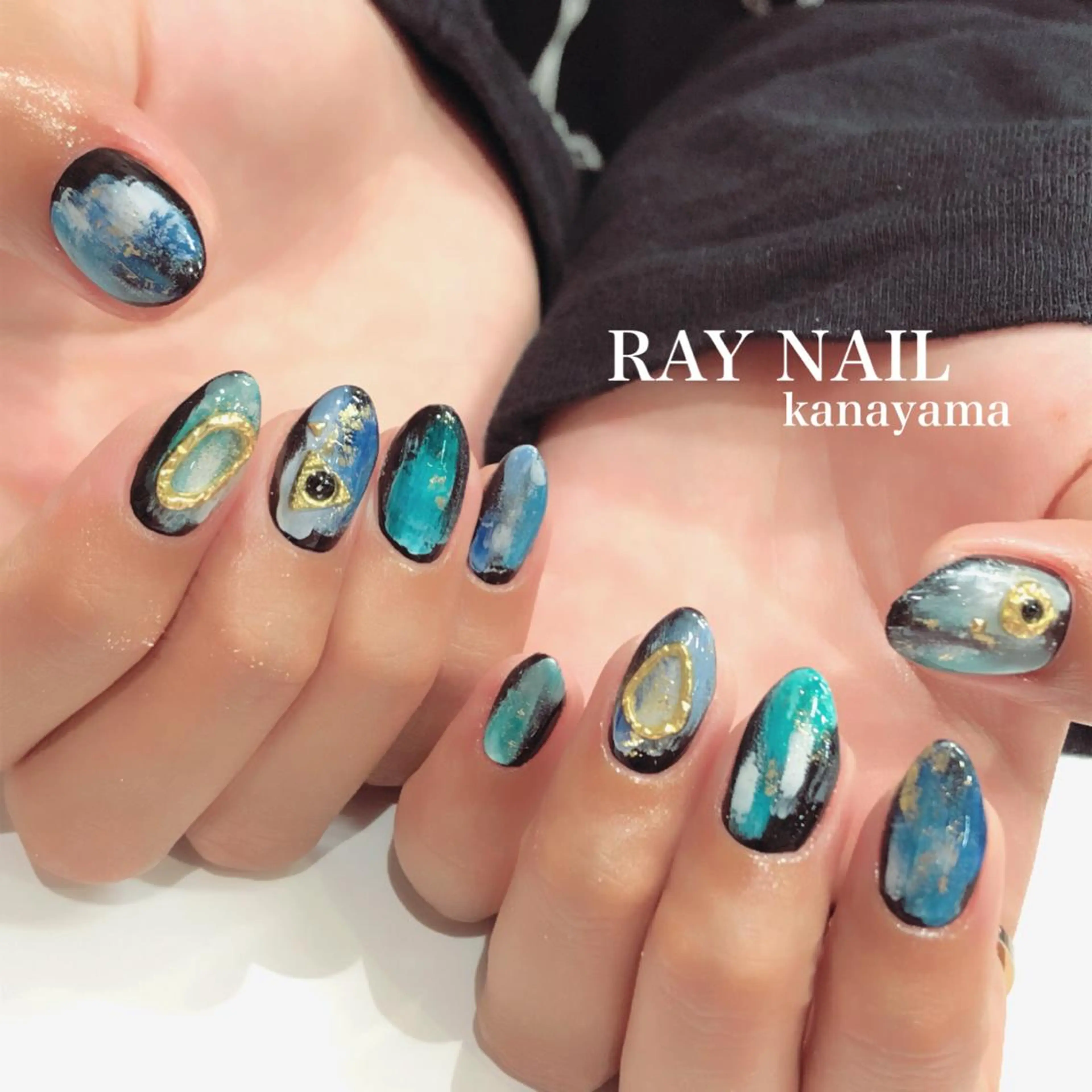 ネイル ニュアンスネイル Arowa 伊田のネイルデザイン