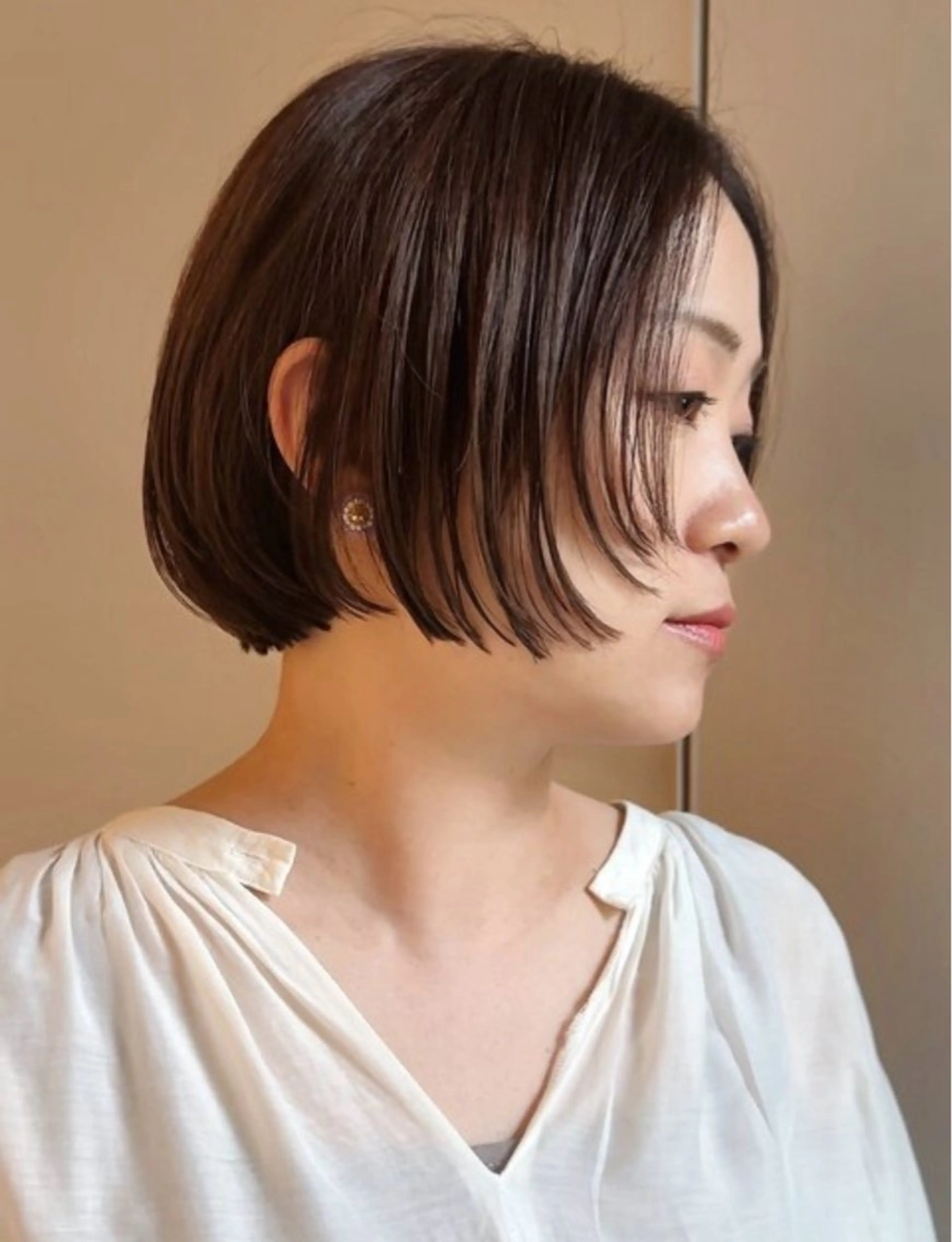 ショート 中野 栞里のヘアスタイル
