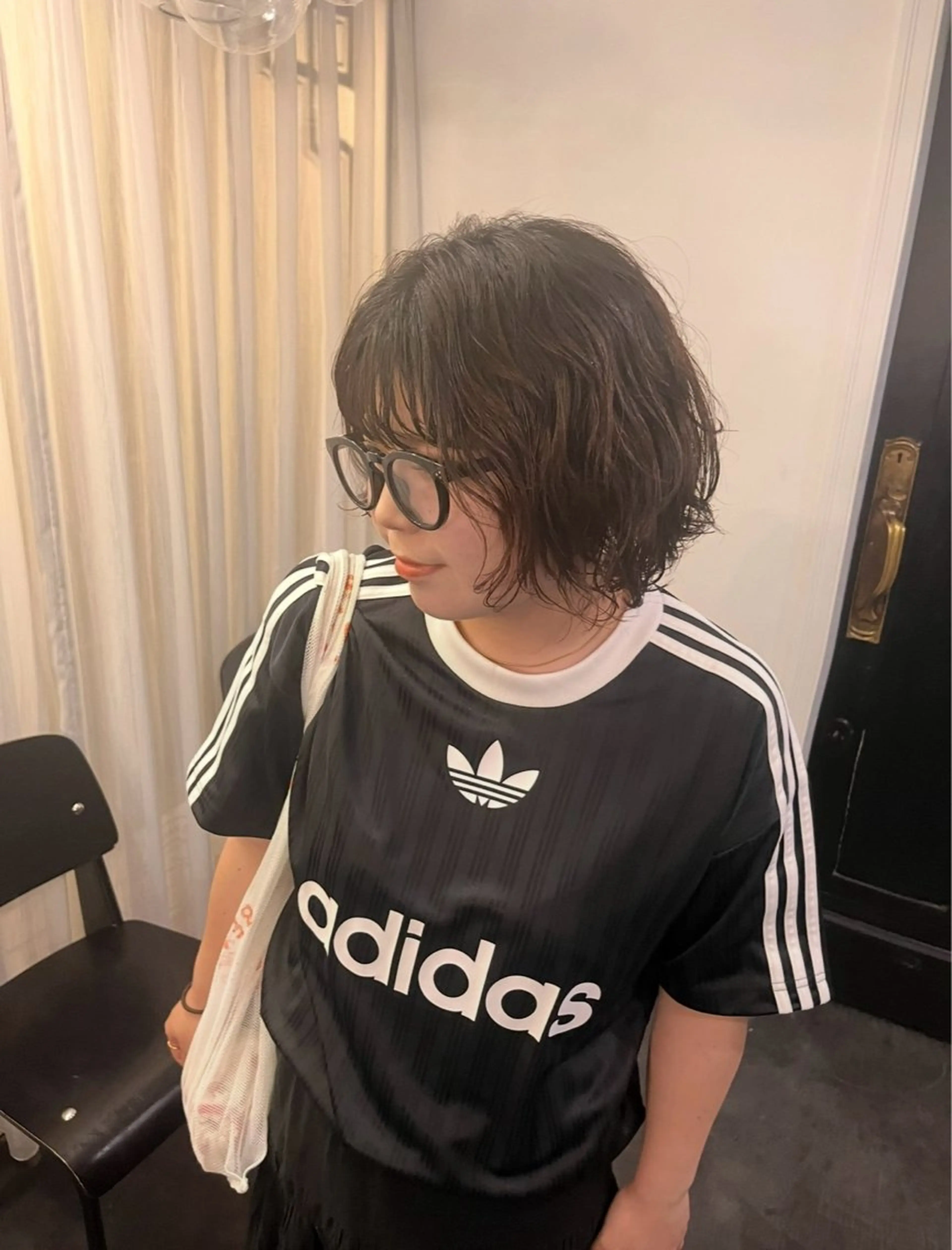 パーマ モトムラ アミのヘアスタイル