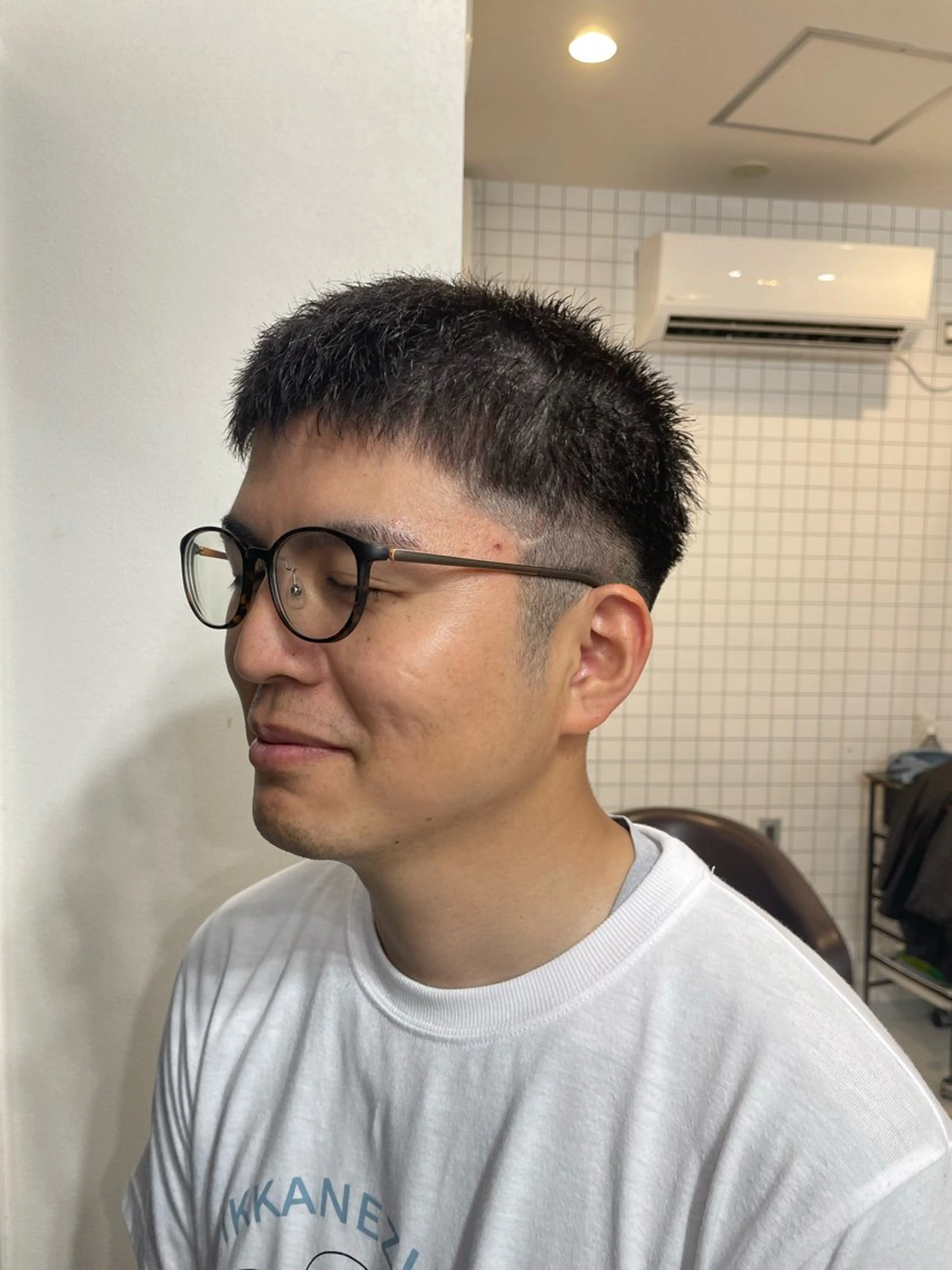 メンズ 刈り上げ カット Diva.hair factory所属・オオサコ アヤミのヘアスタイル