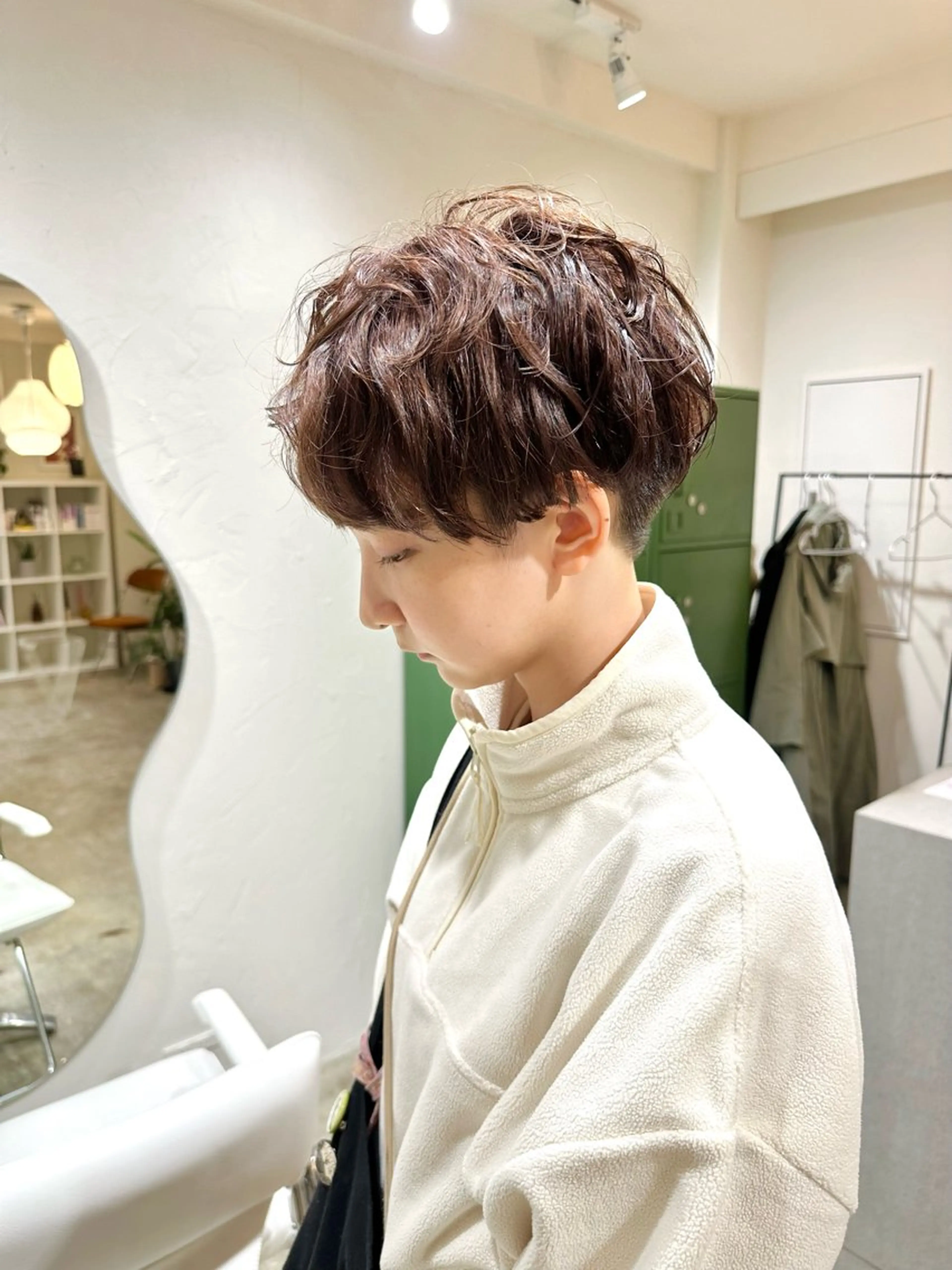 ショート Sabby所属・Sabby氏川洸希 パーマのヘアスタイル