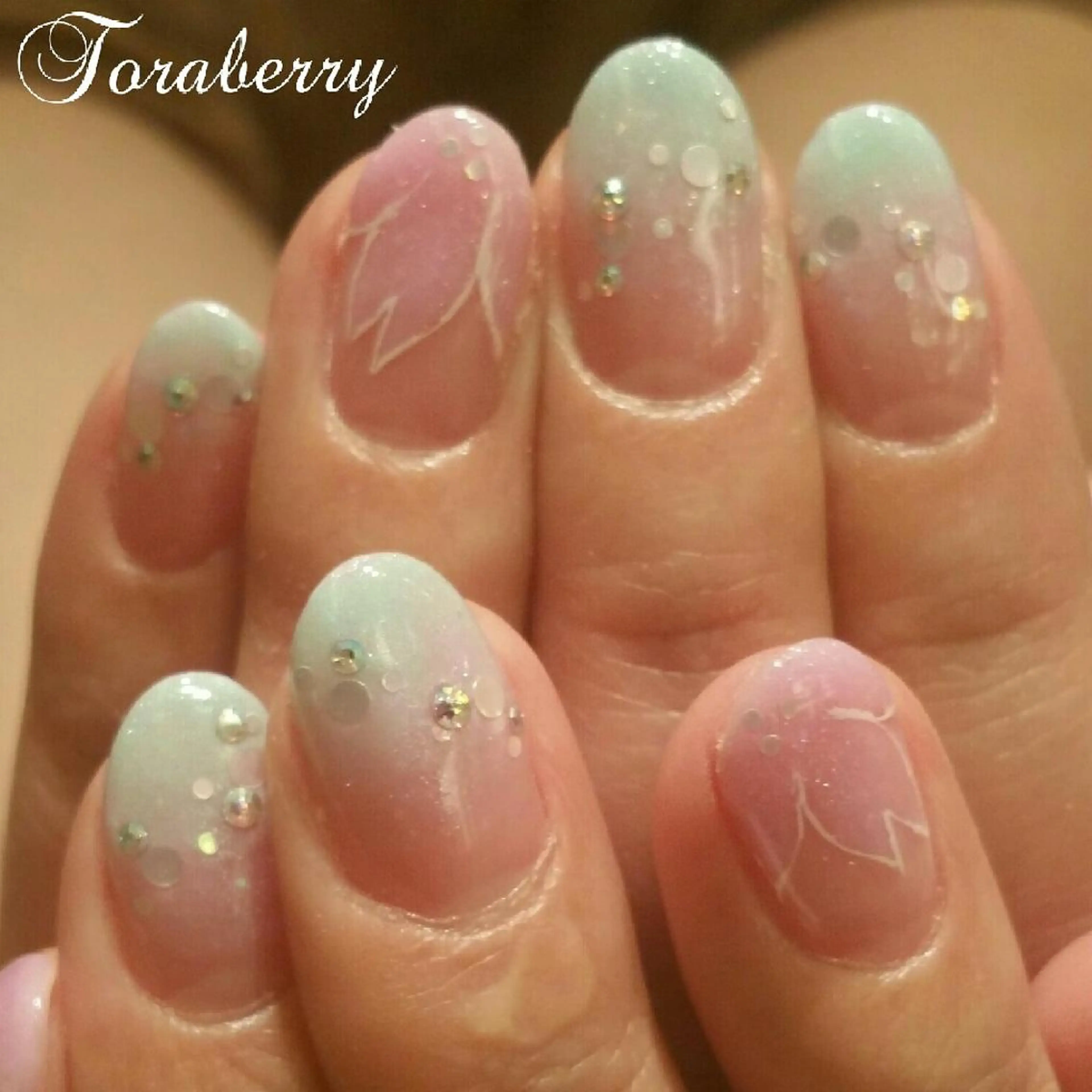 ネイル 桜ネイル ハンドネイル ネイリスト なつみのネイルデザイン